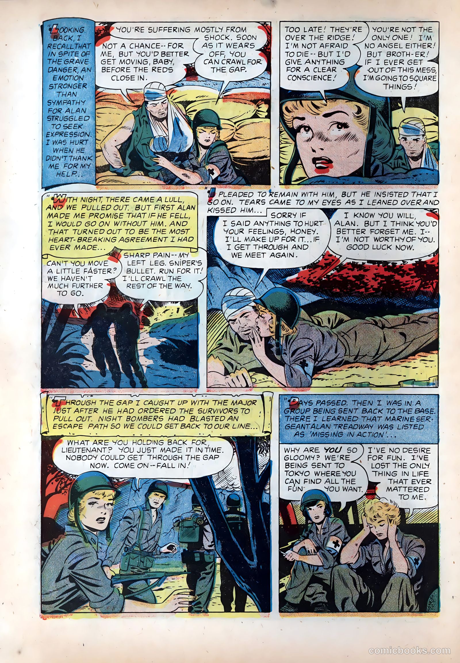 Wartime Romances #1 (1951) — page 11 of 37