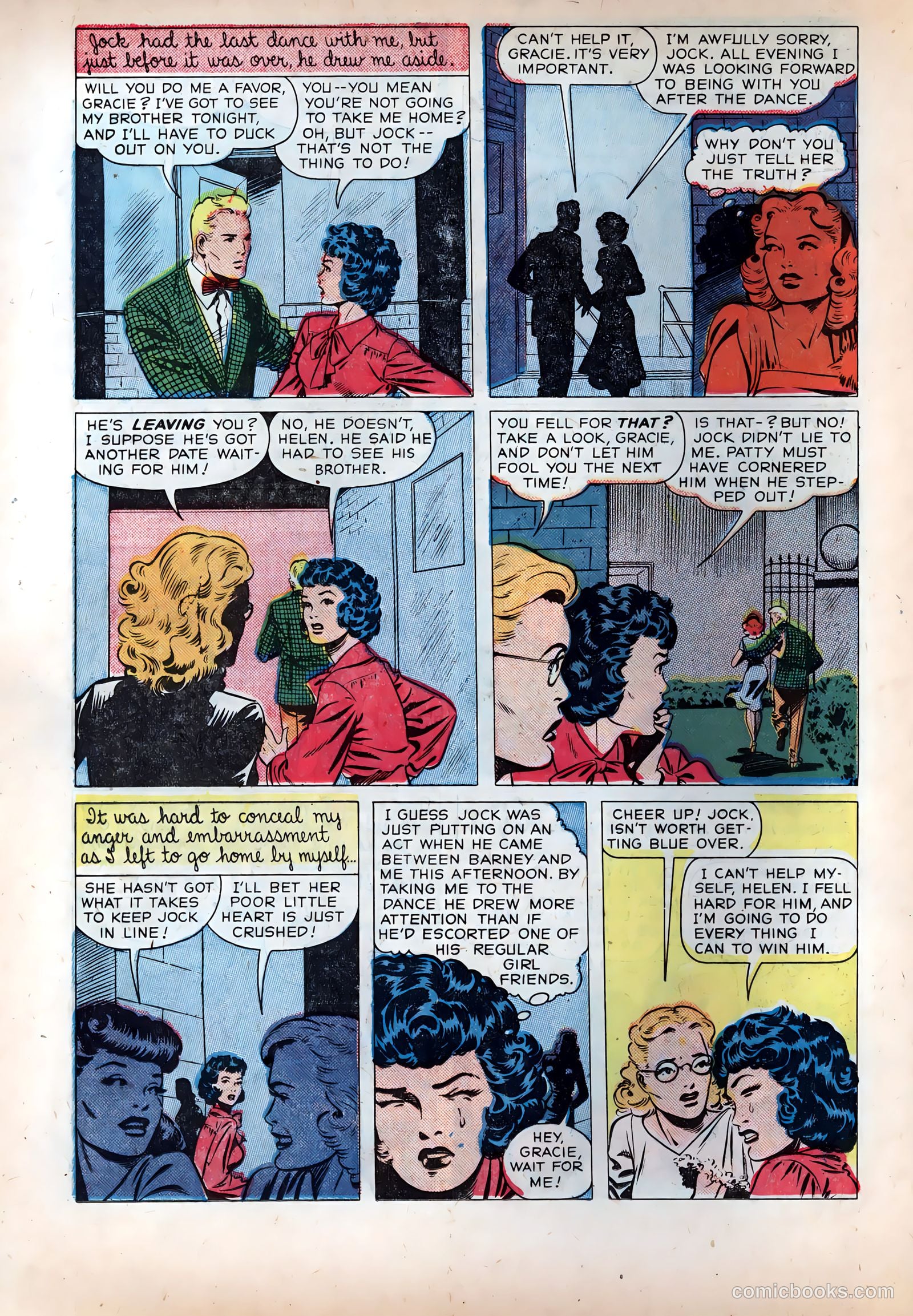 Wartime Romances #1 (1951) — page 15 of 37