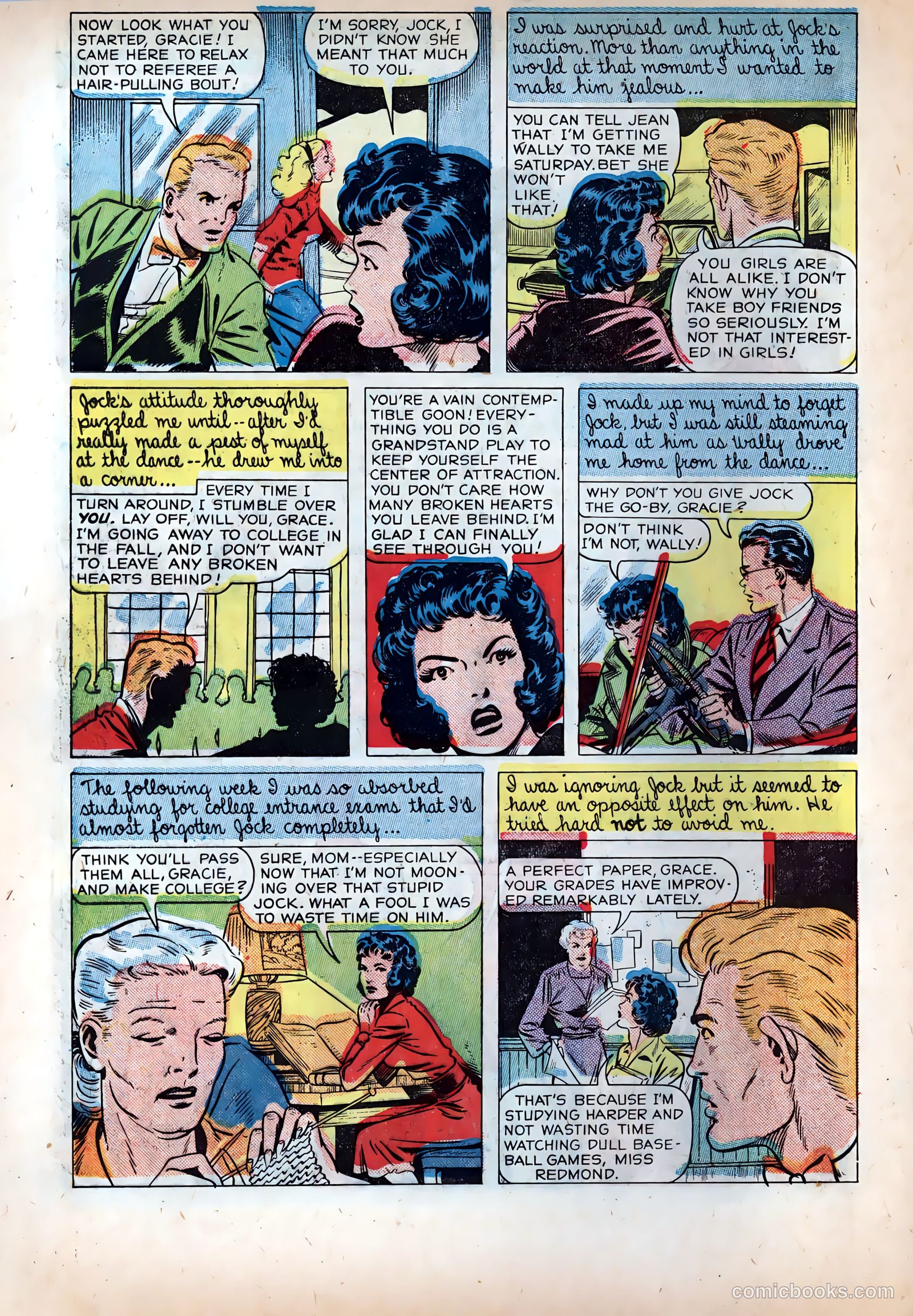Wartime Romances #1 (1951) — page 17 of 37
