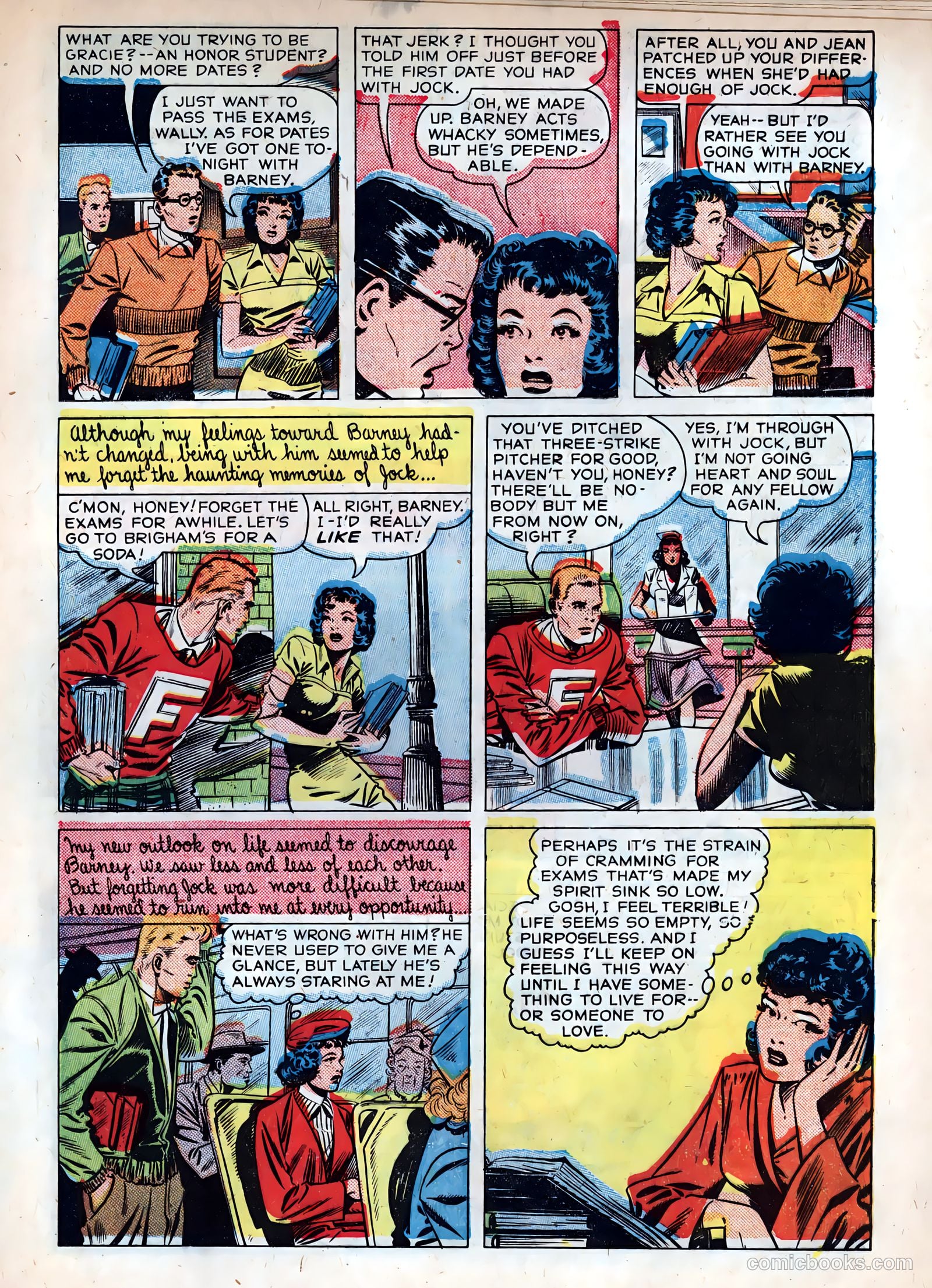 Wartime Romances #1 (1951) — page 18 of 37