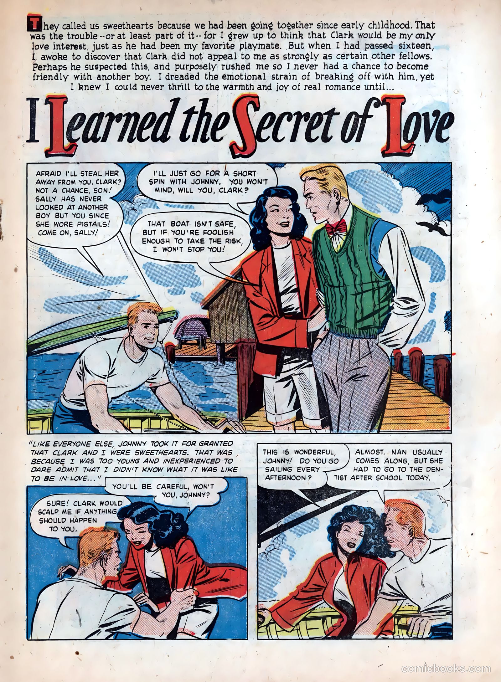 Wartime Romances #1 (1951) — page 20 of 37