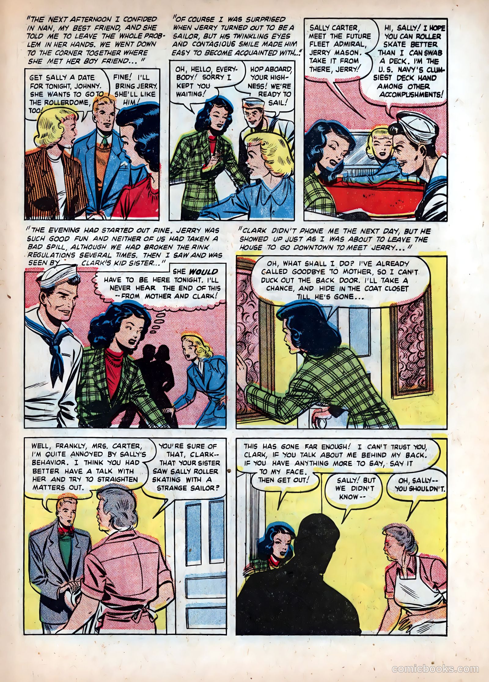 Wartime Romances #1 (1951) — page 22 of 37