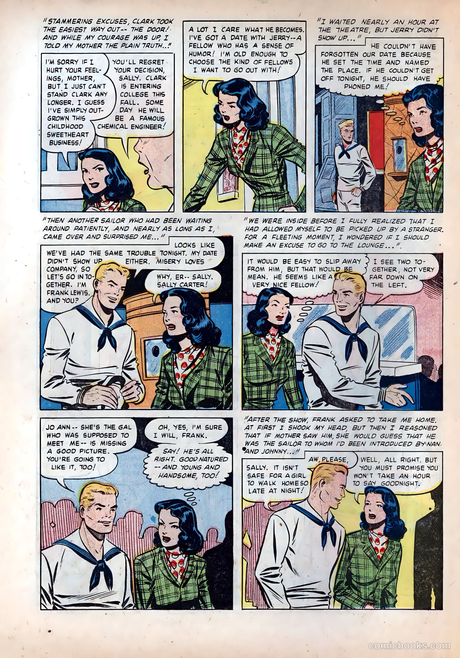 Wartime Romances #1 (1951) — page 23 of 37