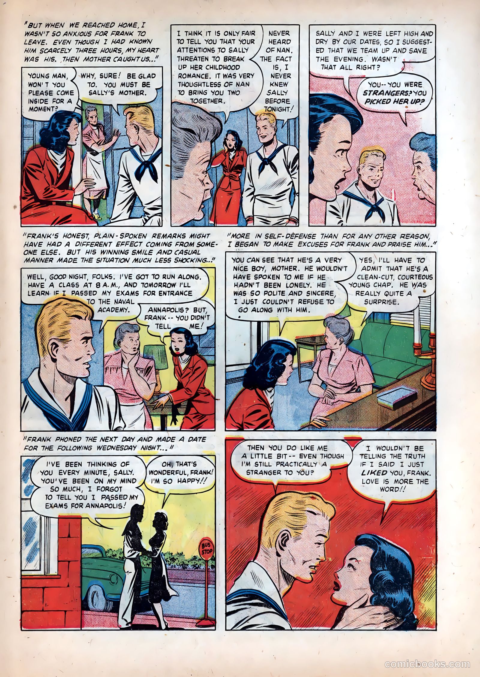 Wartime Romances #1 (1951) — page 24 of 37