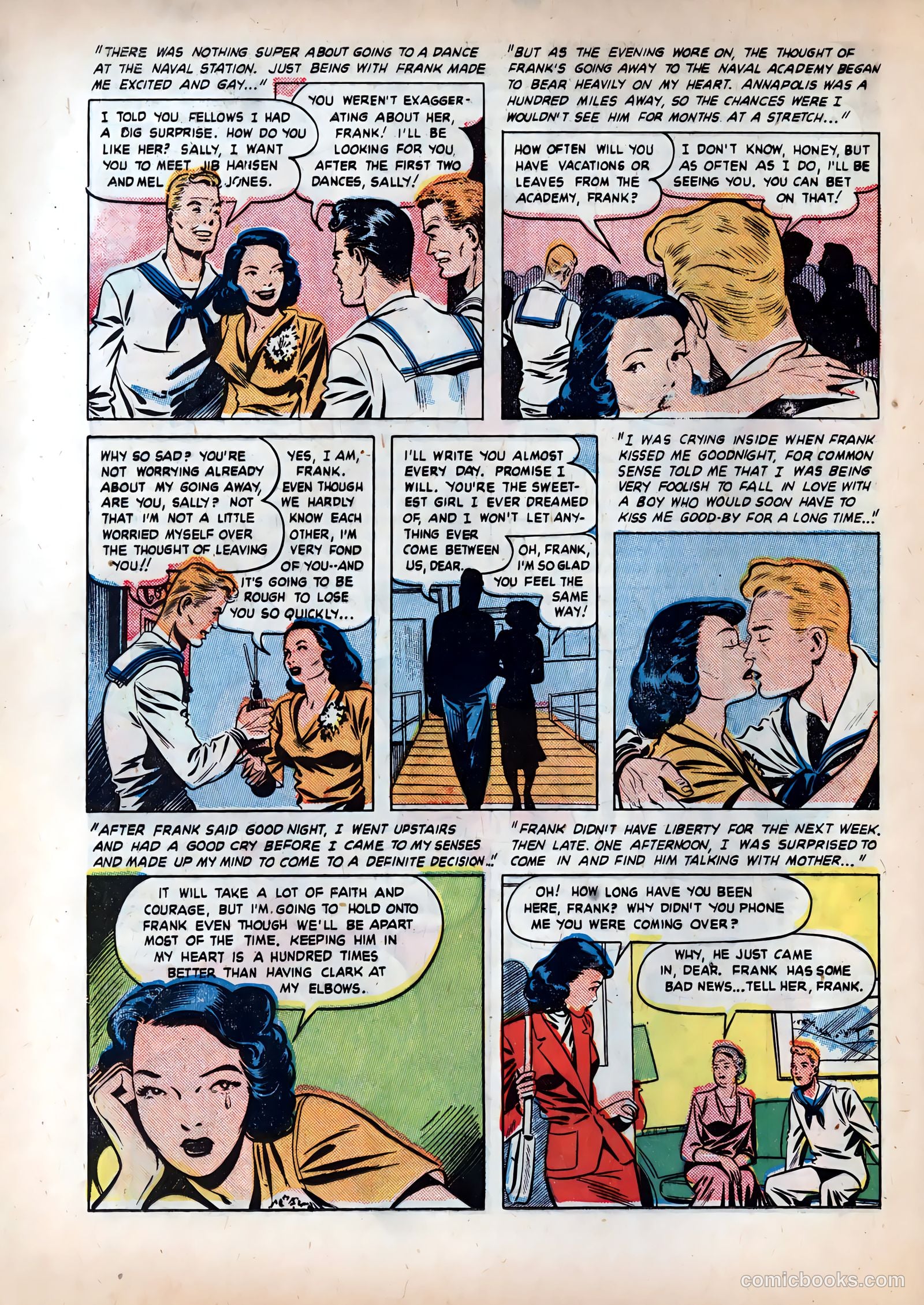 Wartime Romances #1 (1951) — page 25 of 37