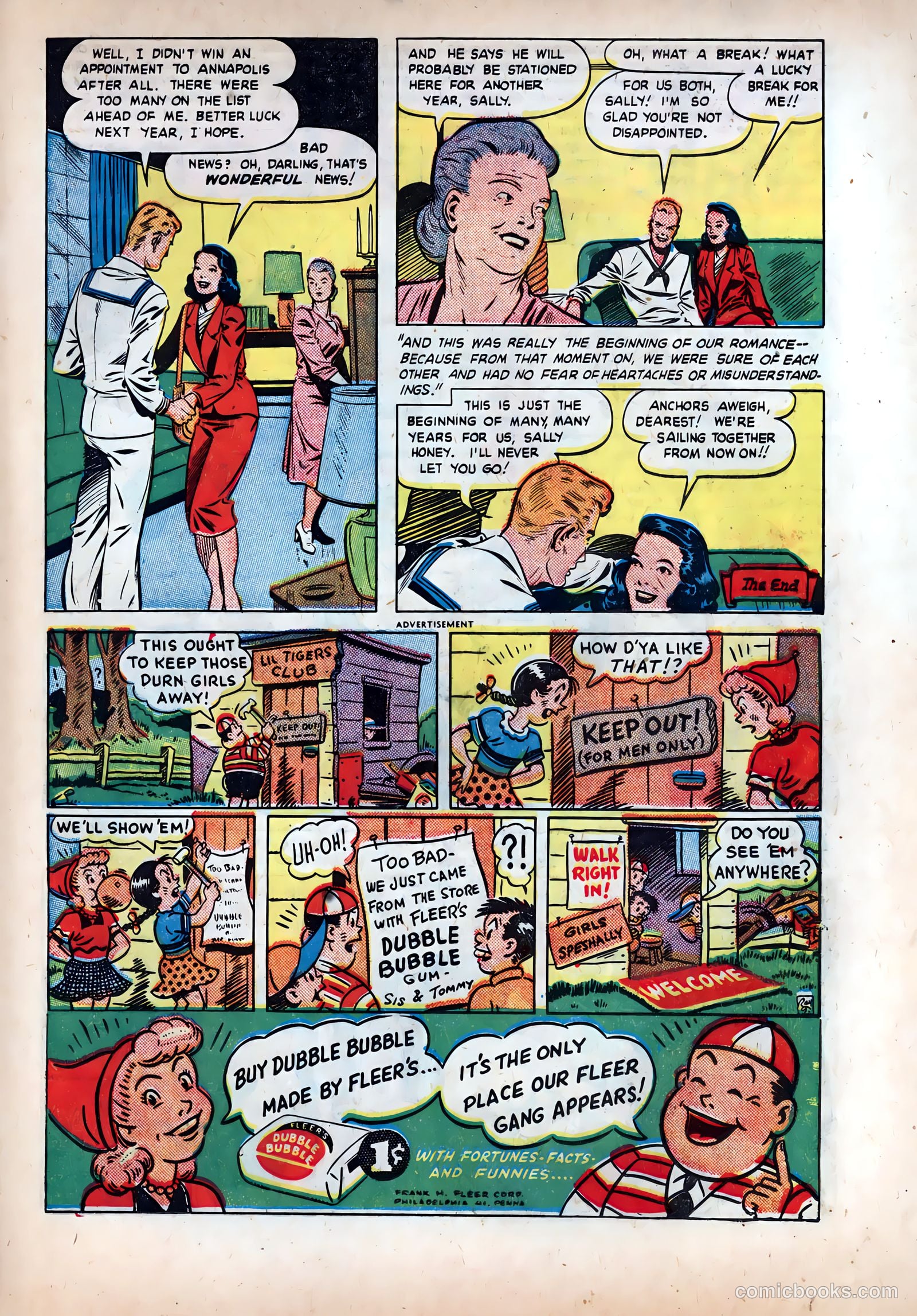 Wartime Romances #1 (1951) — page 26 of 37