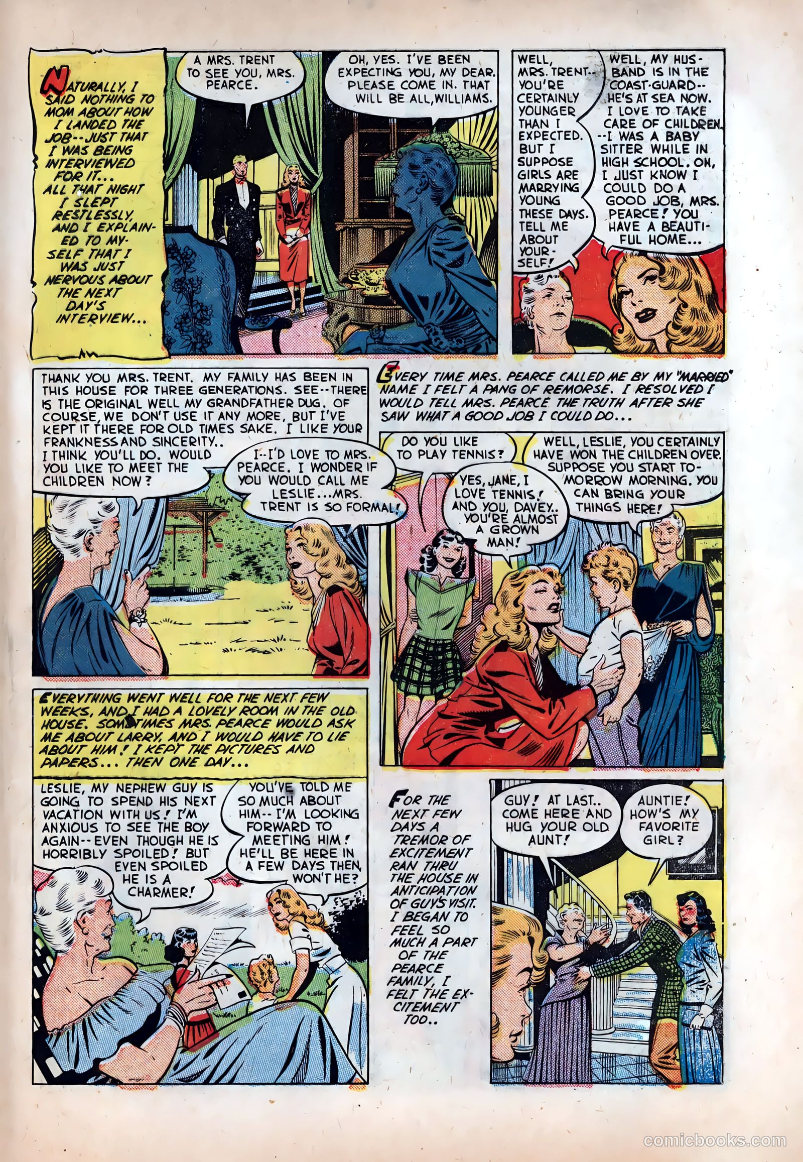 Wartime Romances #1 (1951) — page 30 of 37