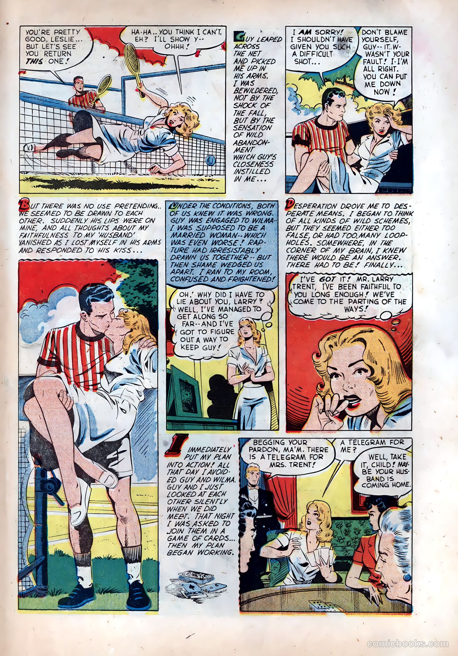 Wartime Romances #1 (1951) — page 32 of 37