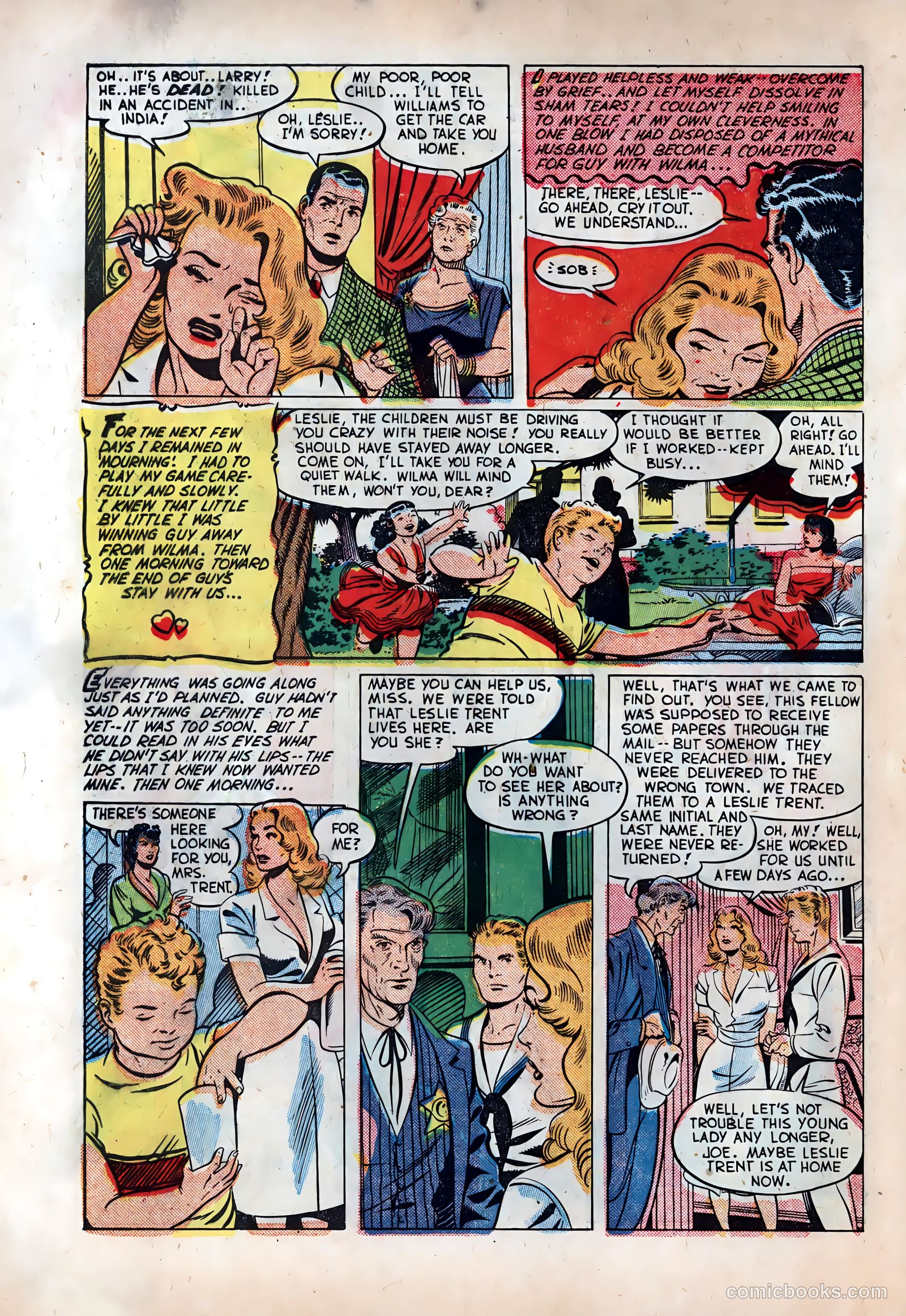 Wartime Romances #1 (1951) — page 33 of 37