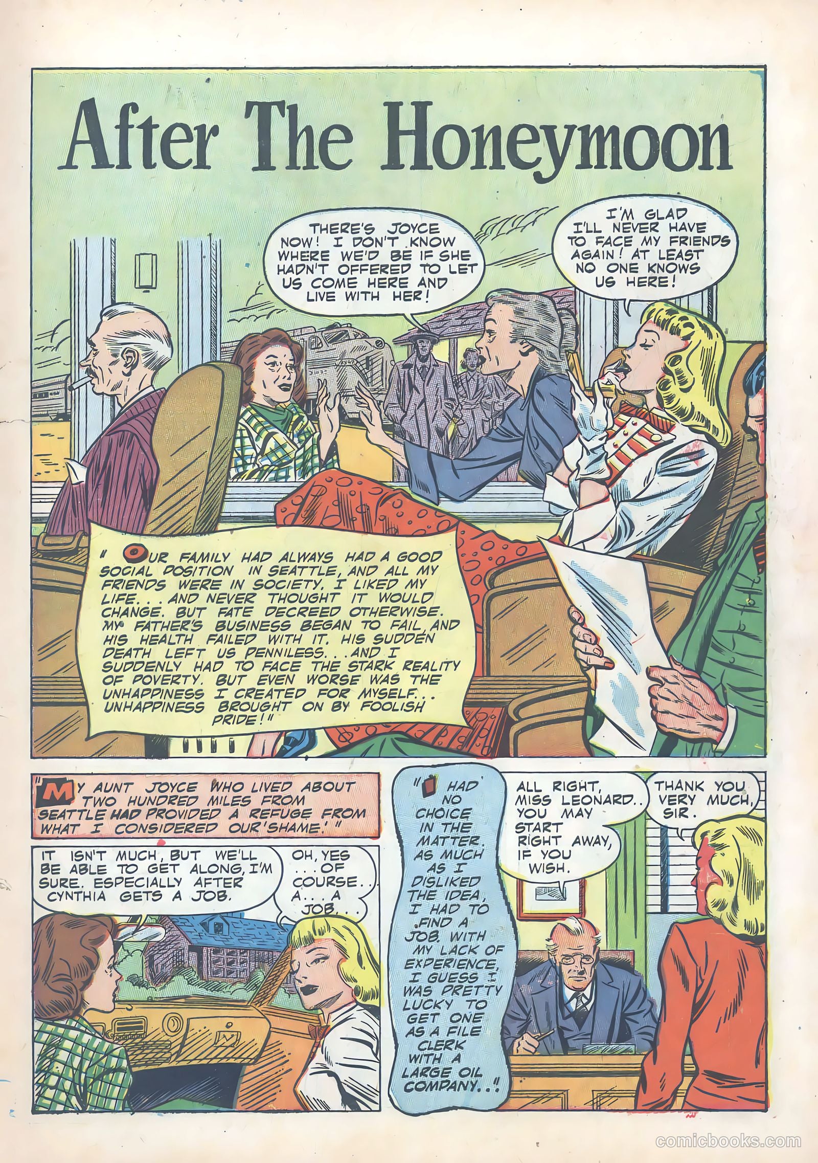 Wartime Romances #10 (1952) — page 3 of 36