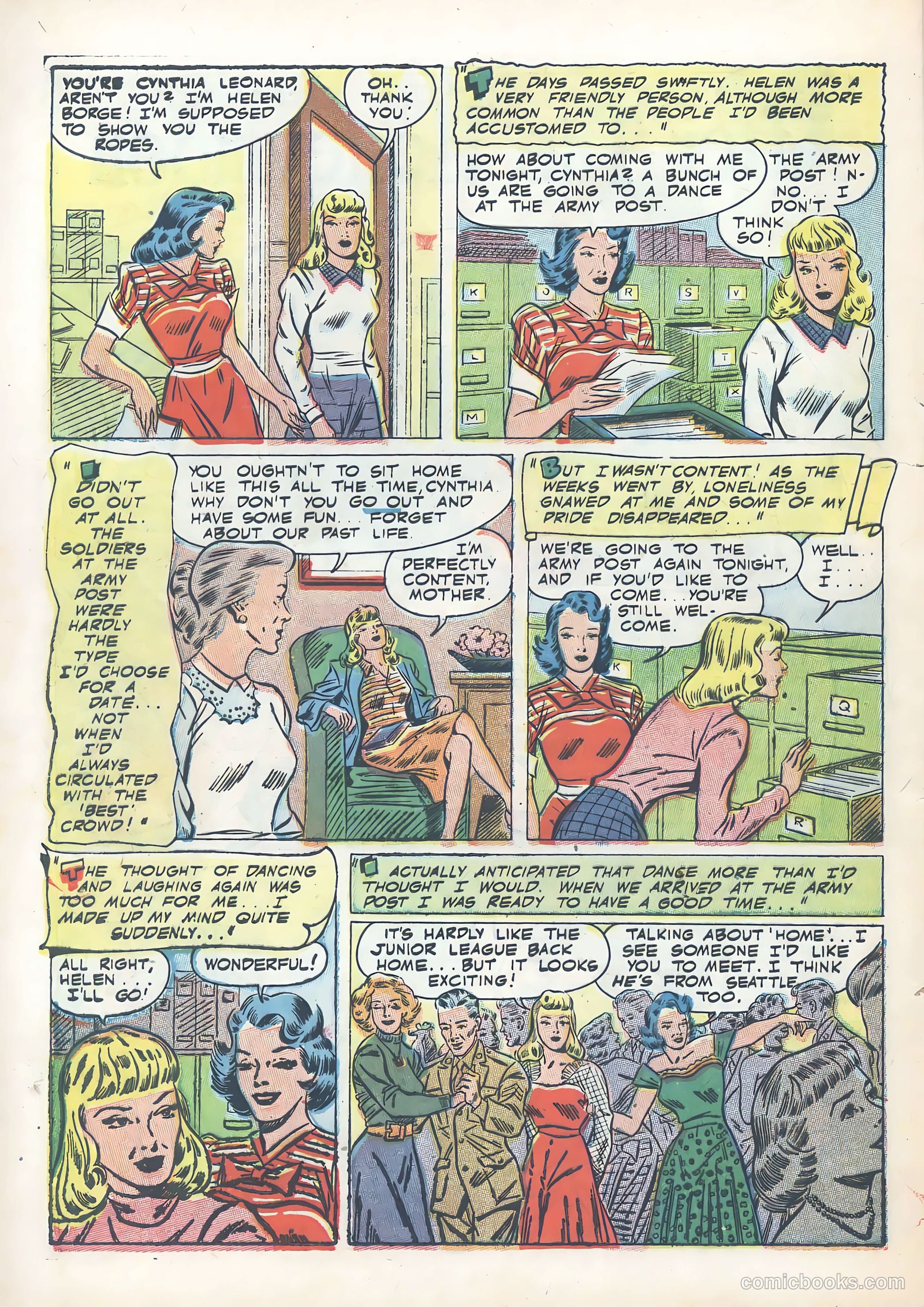 Wartime Romances #10 (1952) — page 4 of 36