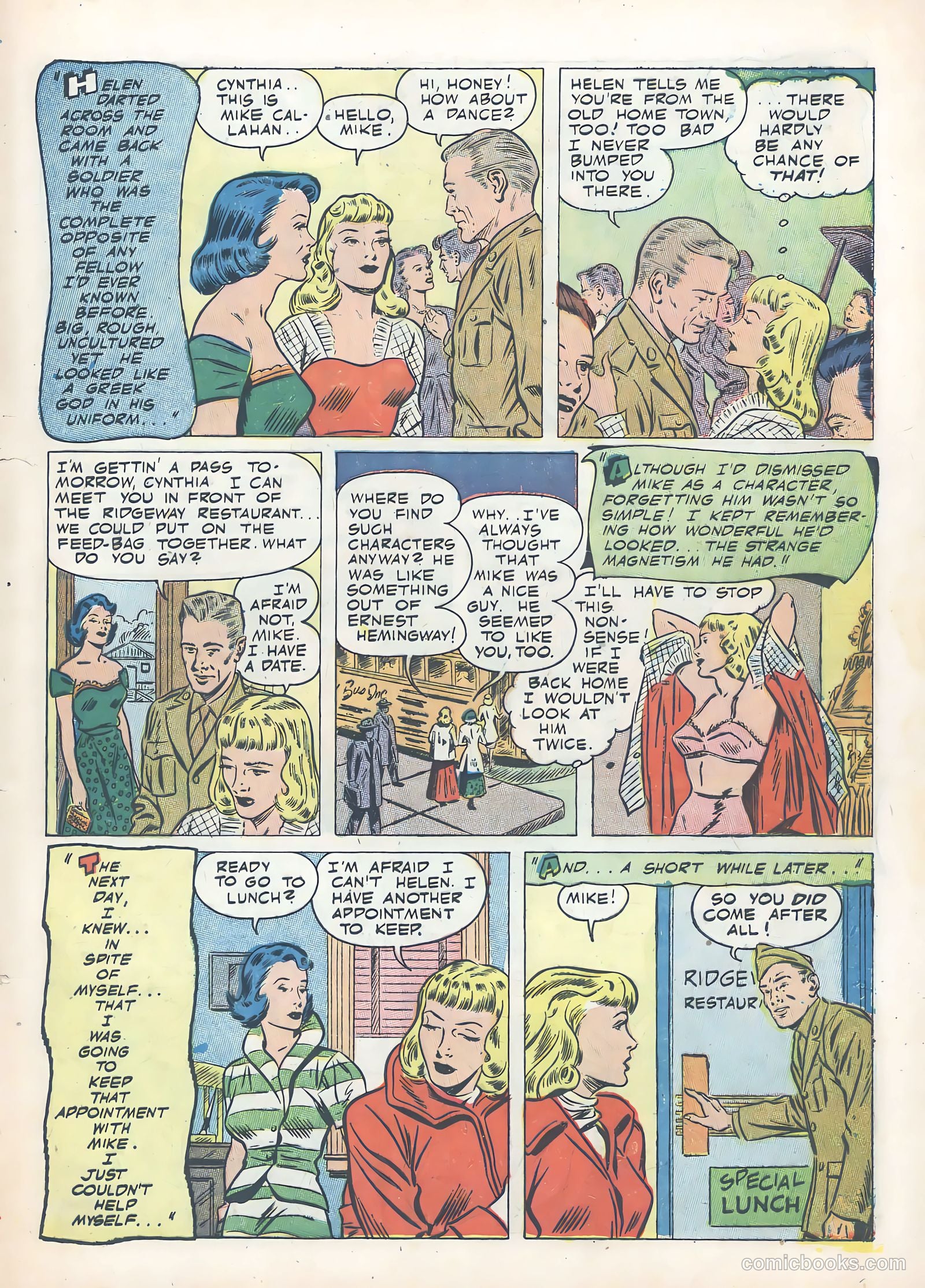 Wartime Romances #10 (1952) — page 5 of 36