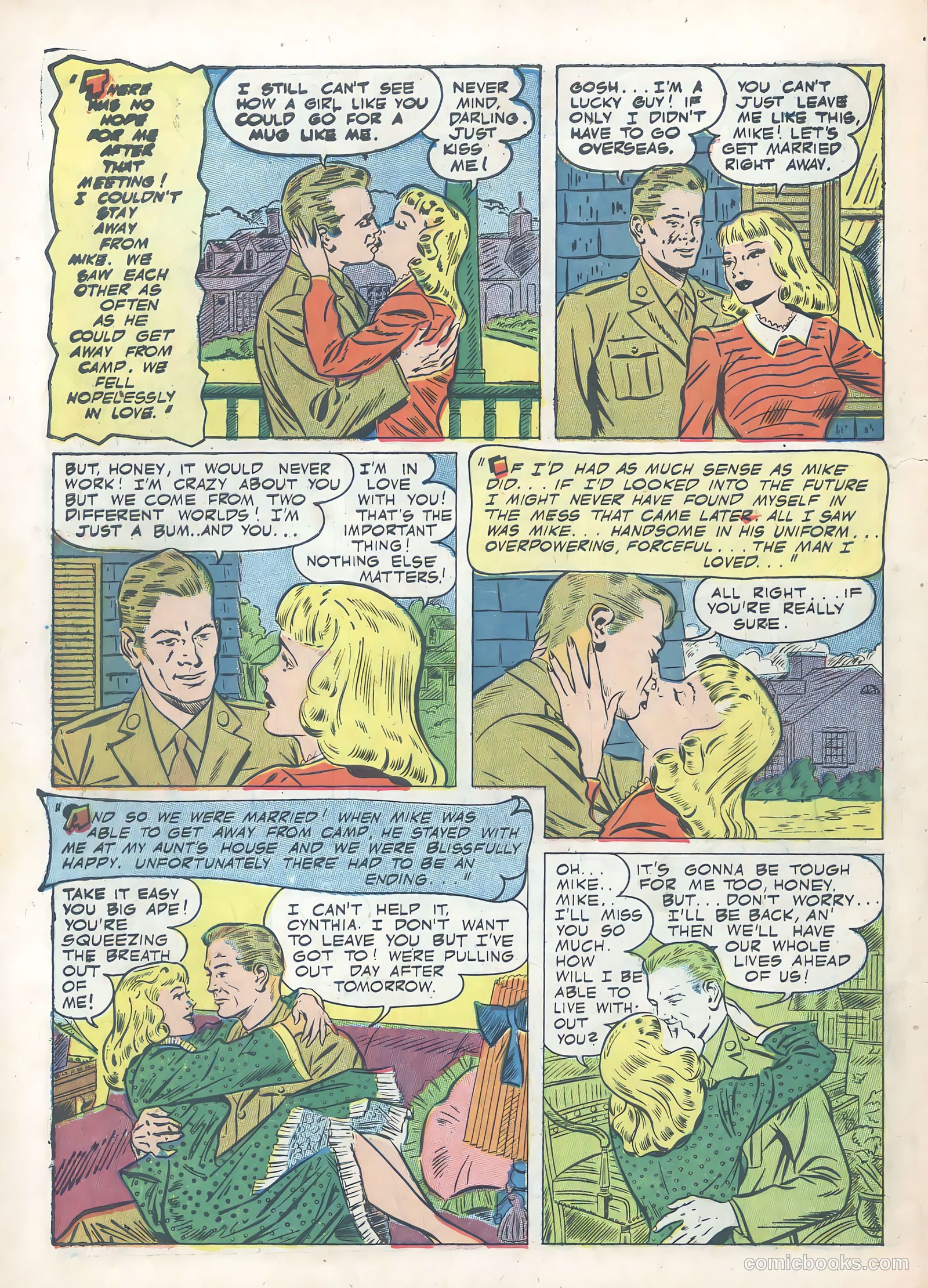 Wartime Romances #10 (1952) — page 6 of 36
