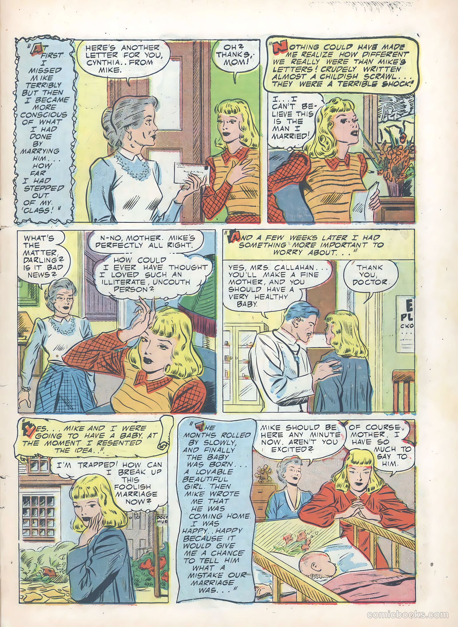 Wartime Romances #10 (1952) — page 7 of 36