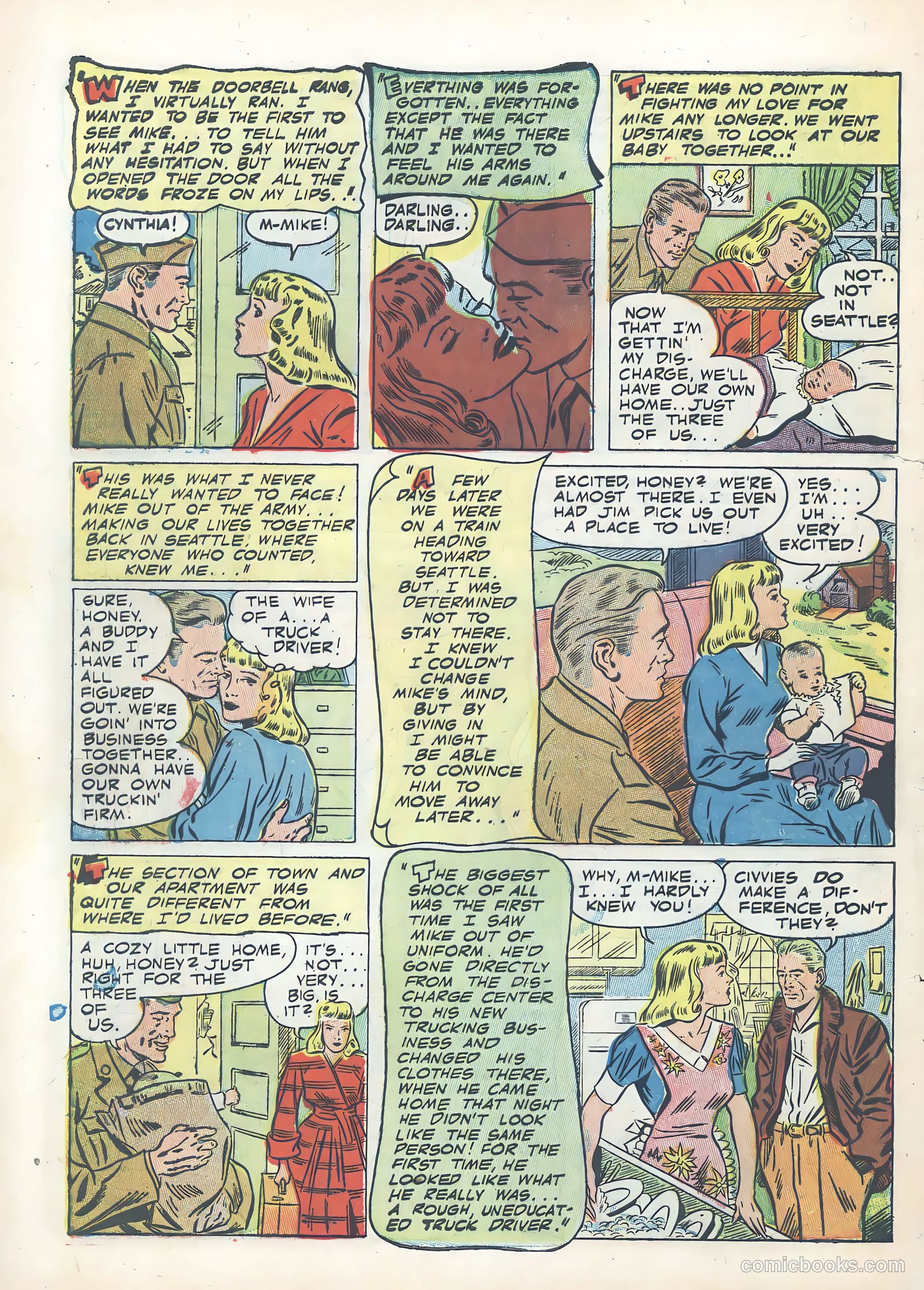 Wartime Romances #10 (1952) — page 8 of 36