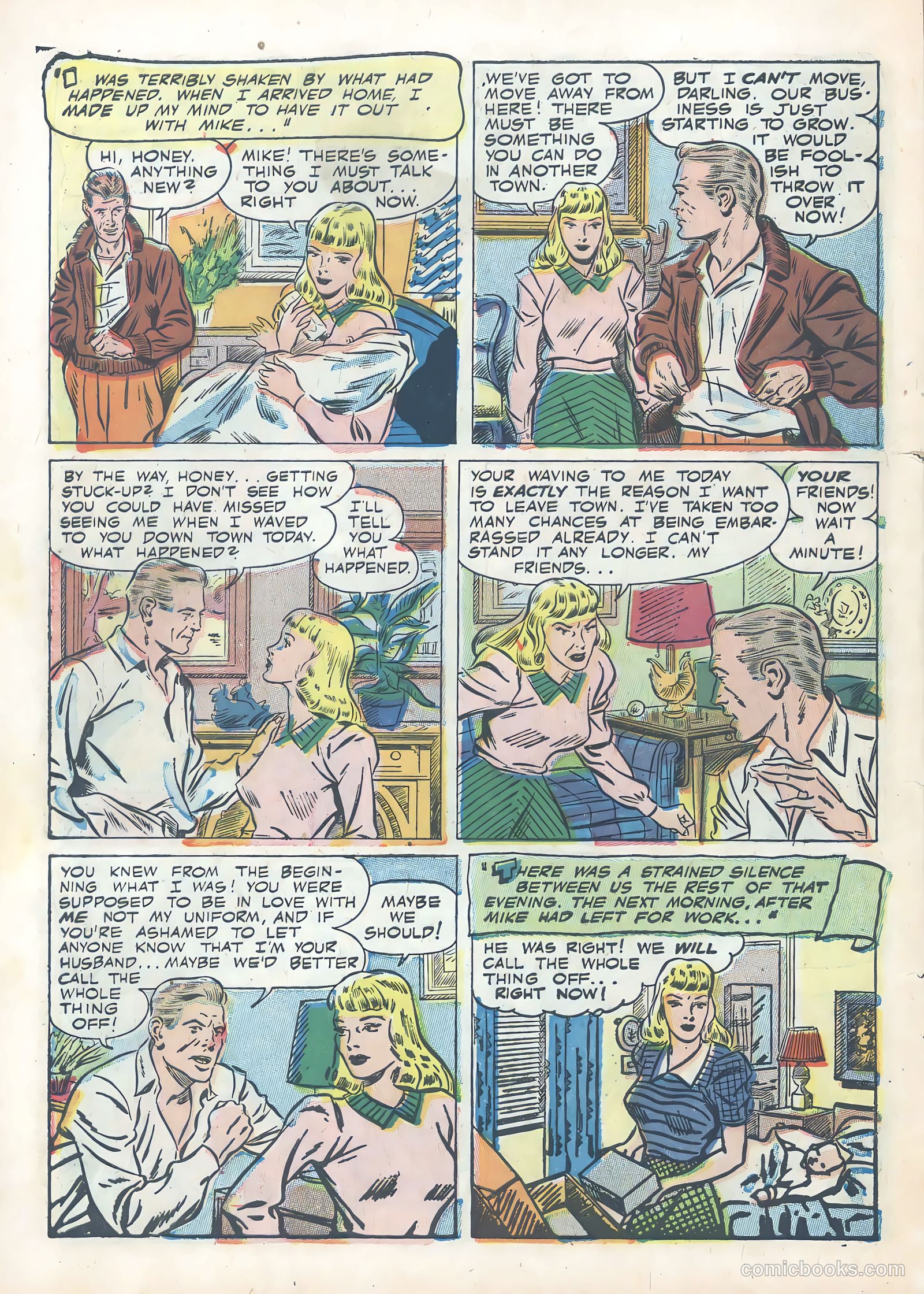 Wartime Romances #10 (1952) — page 10 of 36
