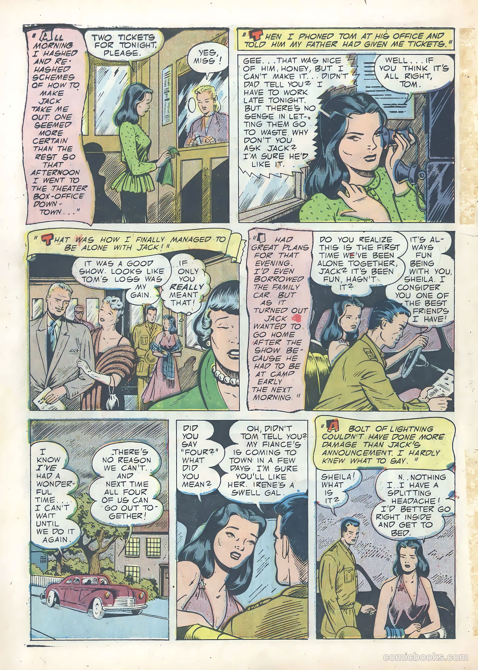Wartime Romances #10 (1952) — page 14 of 36