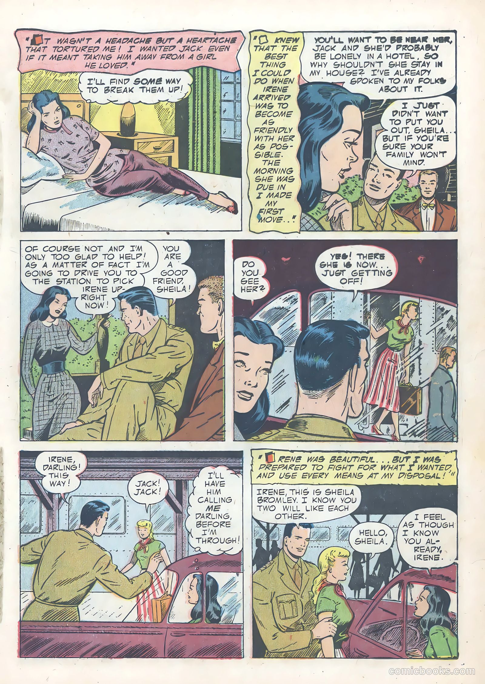 Wartime Romances #10 (1952) — page 15 of 36