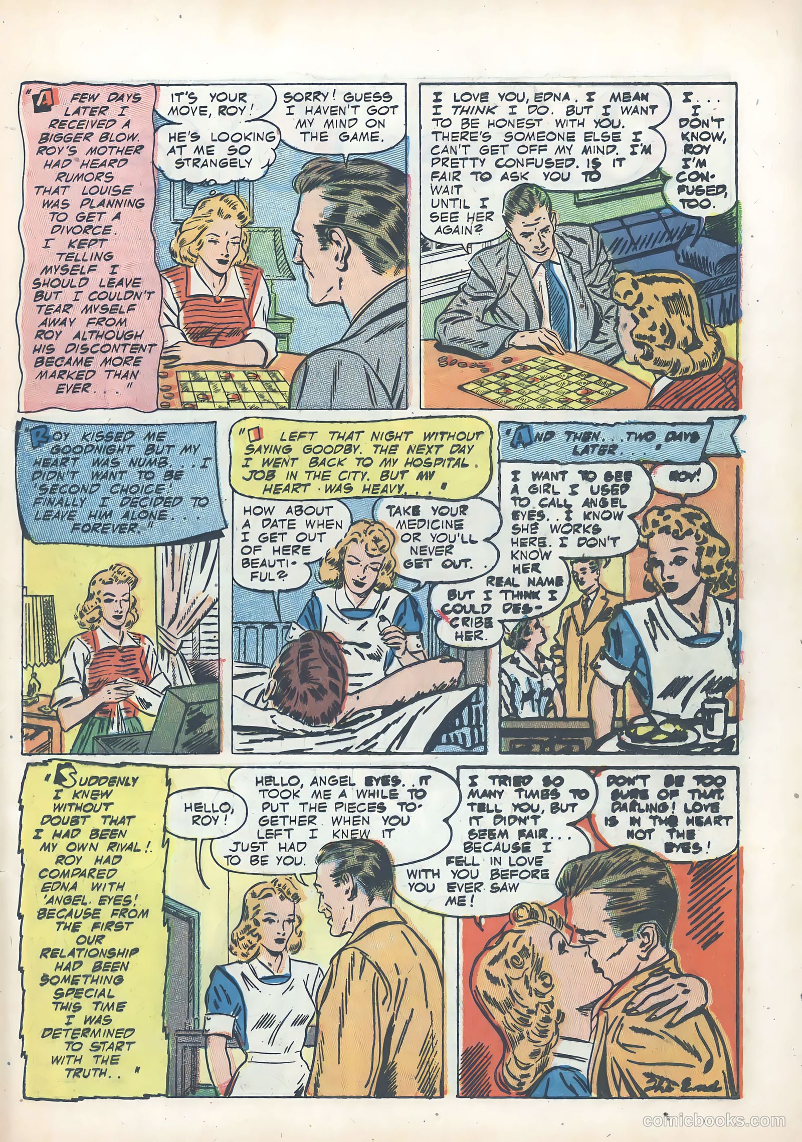 Wartime Romances #10 (1952) — page 25 of 36