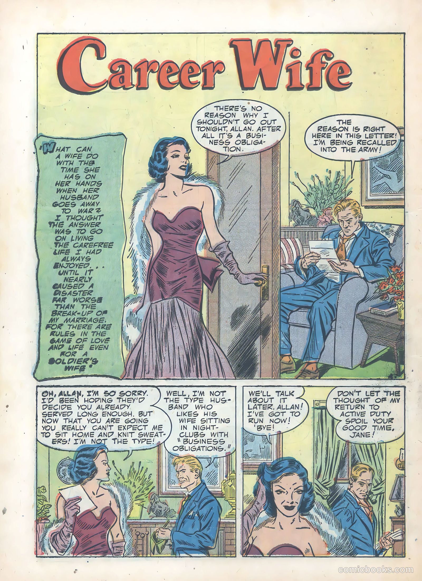 Wartime Romances #10 (1952) — page 26 of 36