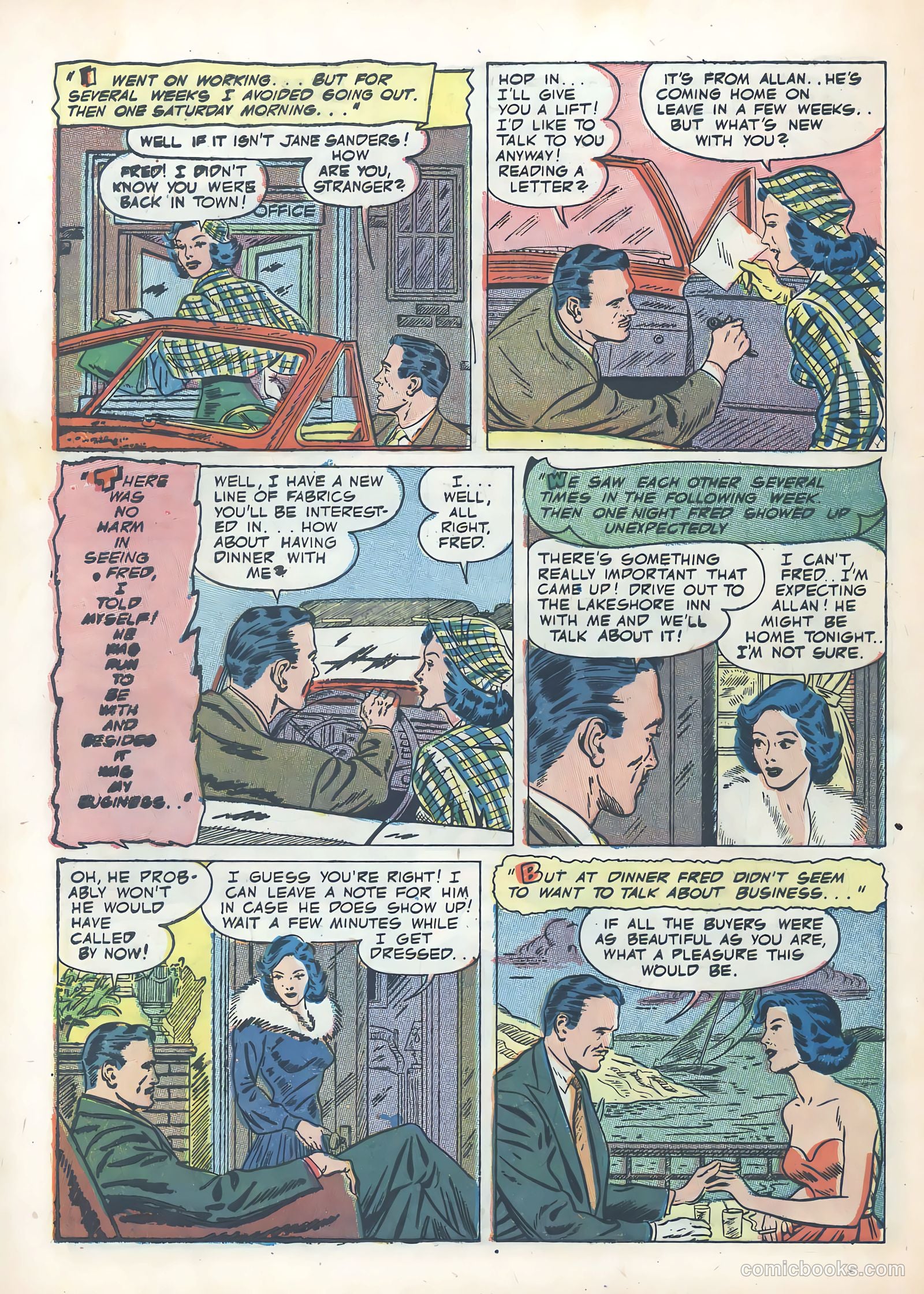 Wartime Romances #10 (1952) — page 28 of 36