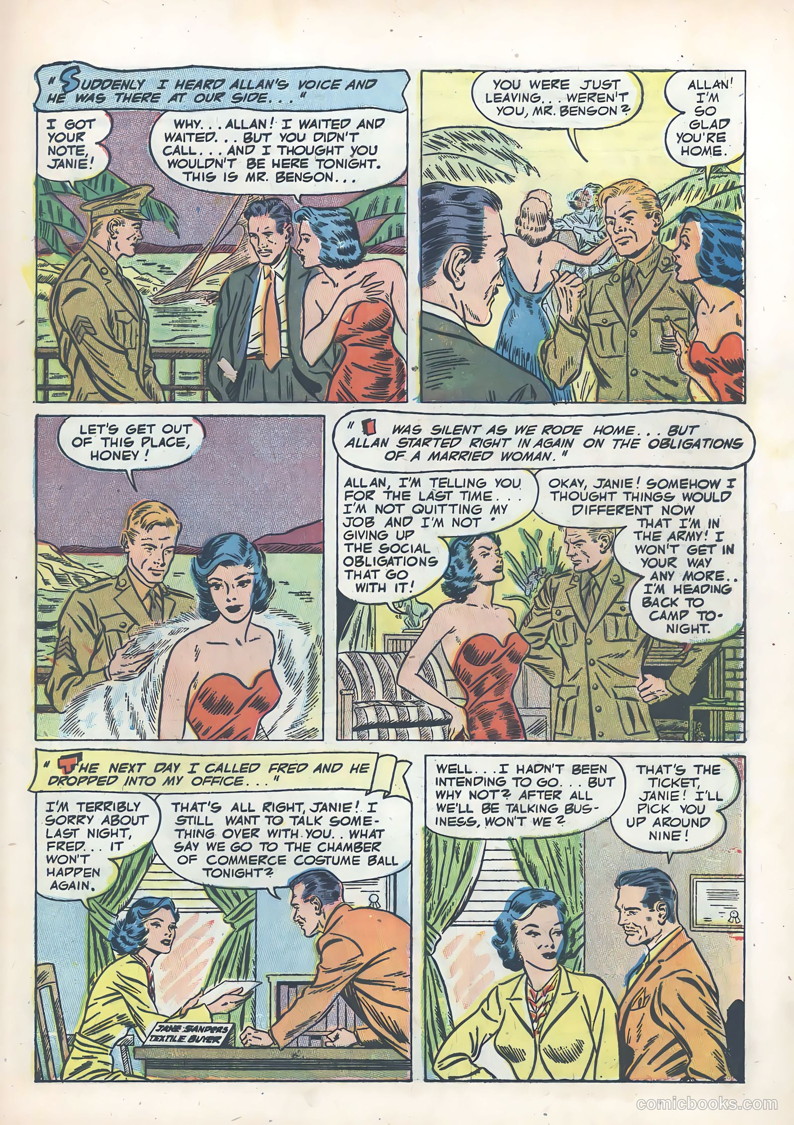 Wartime Romances #10 (1952) — page 29 of 36