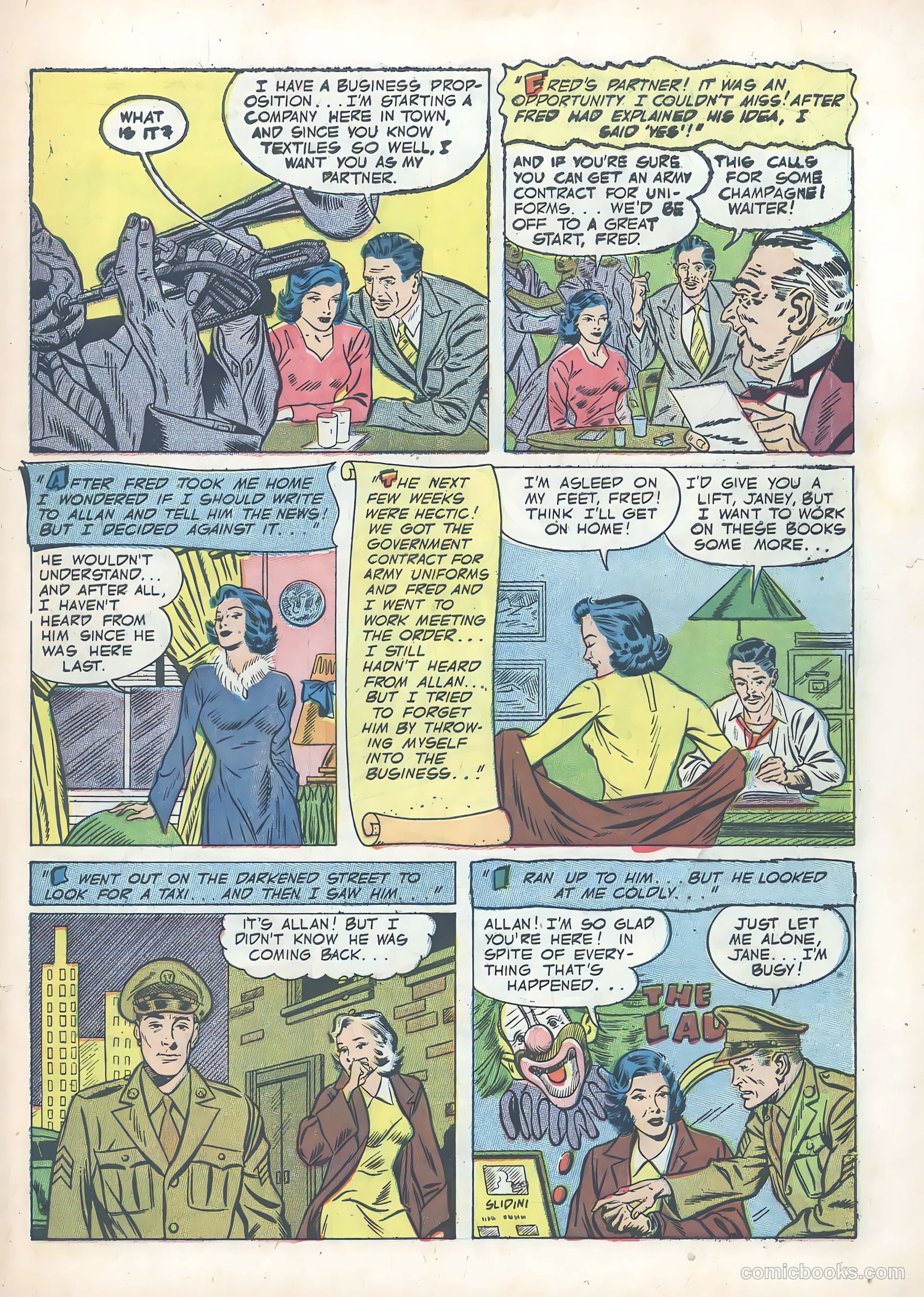 Wartime Romances #10 (1952) — page 31 of 36