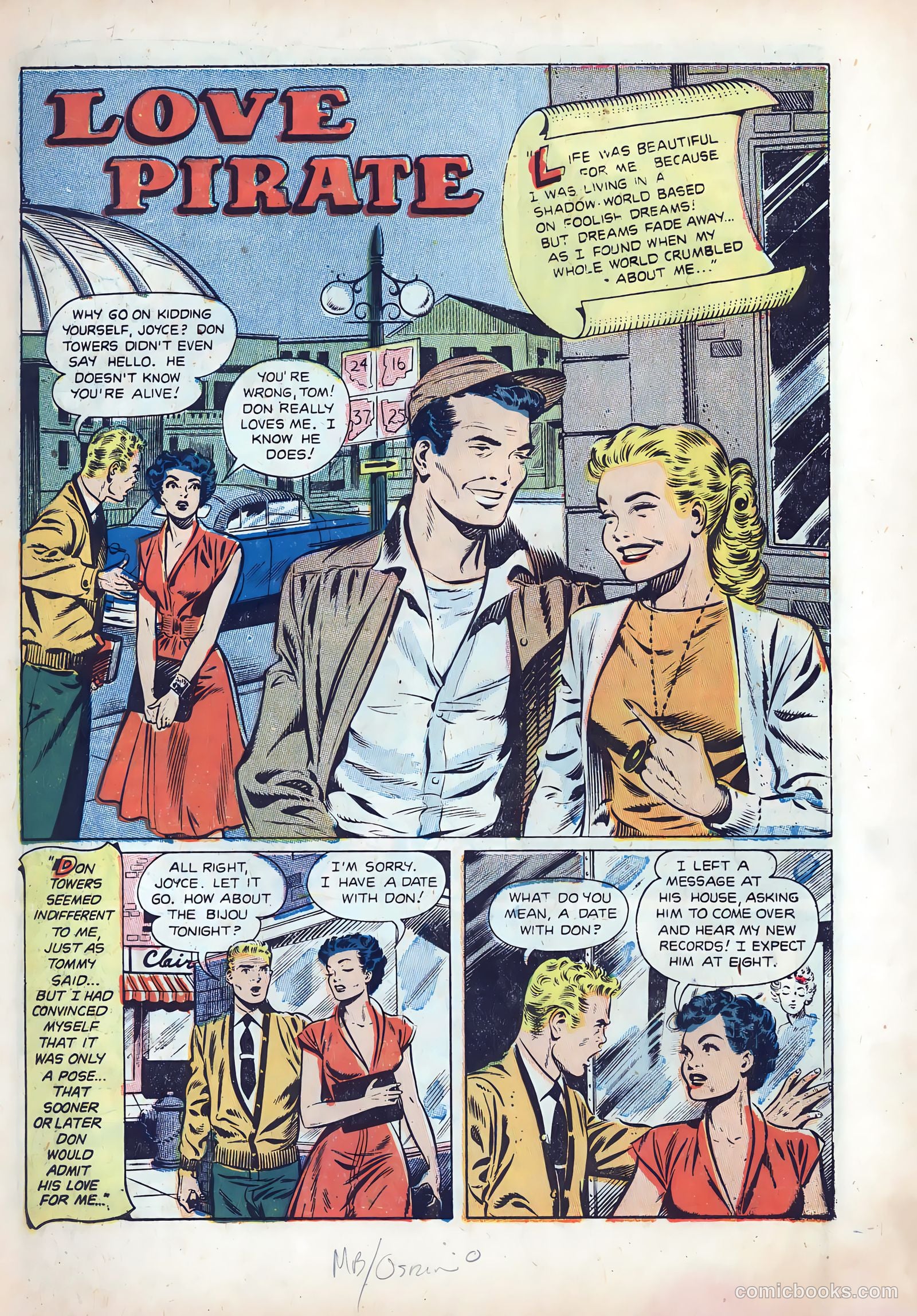 Wartime Romances #11 (1952) — page 3 of 36