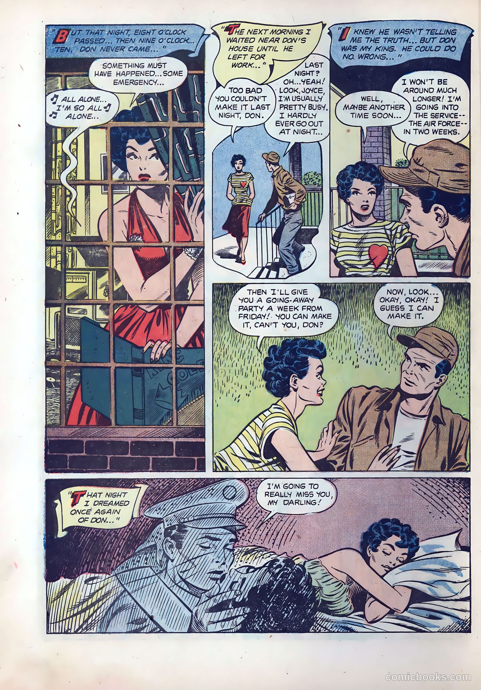 Wartime Romances #11 (1952) — page 4 of 36