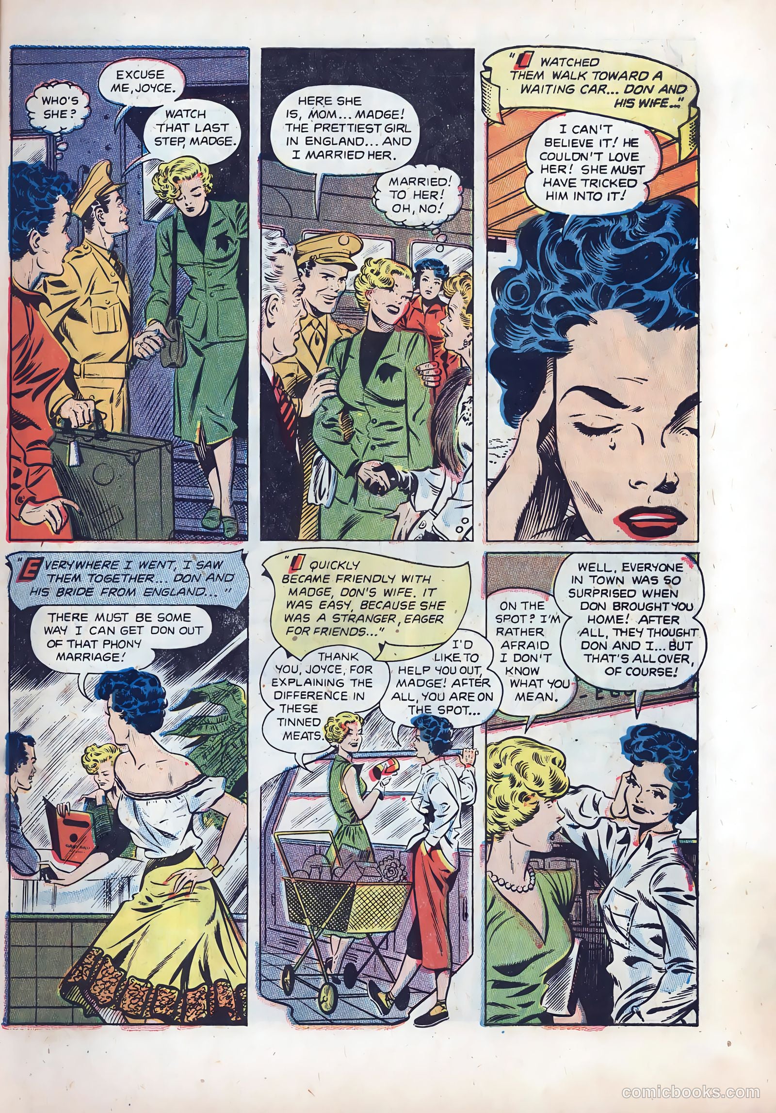 Wartime Romances #11 (1952) — page 7 of 36