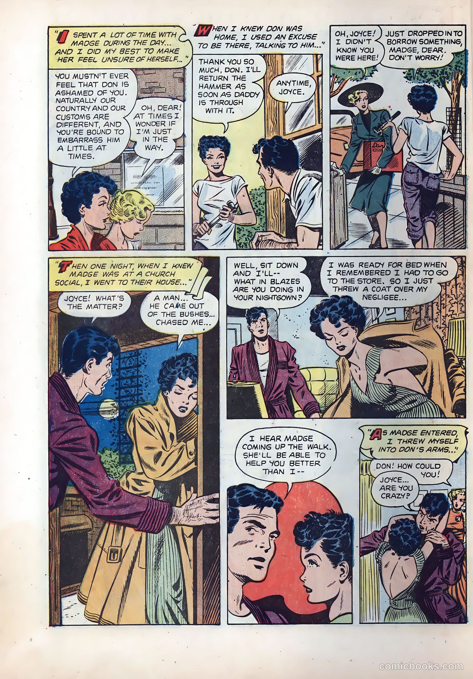 Wartime Romances #11 (1952) — page 8 of 36