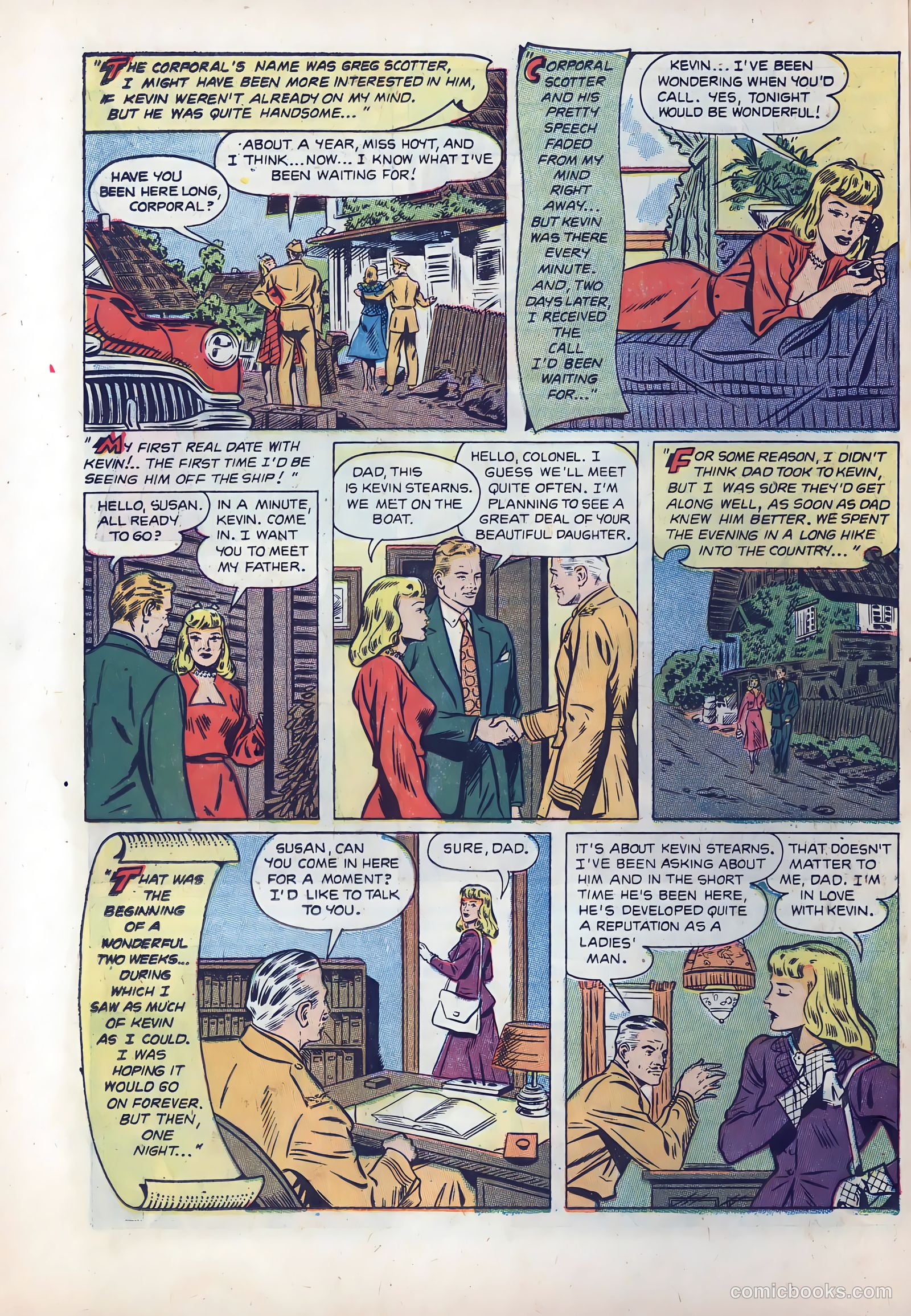 Wartime Romances #11 (1952) — page 14 of 36