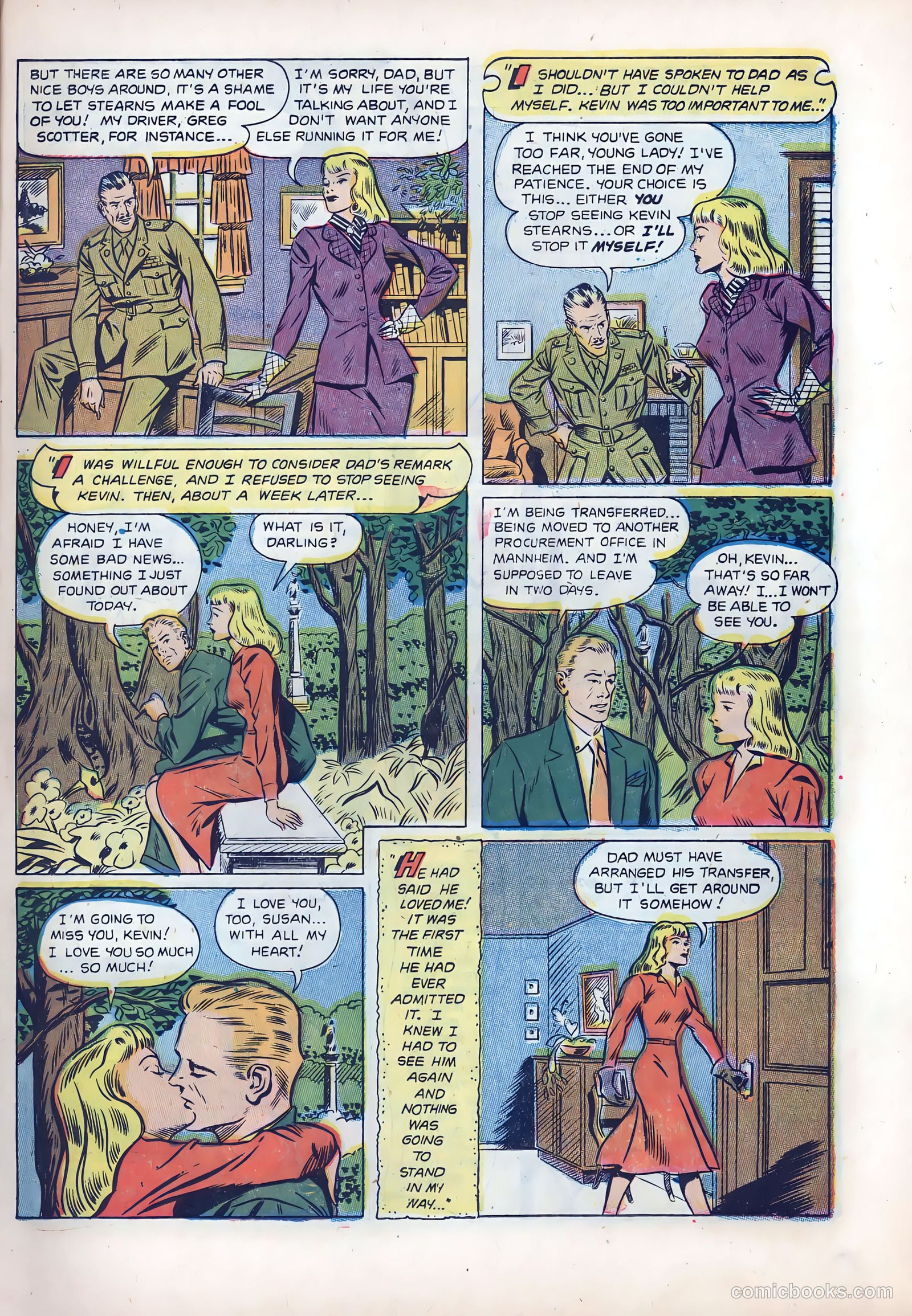Wartime Romances #11 (1952) — page 15 of 36