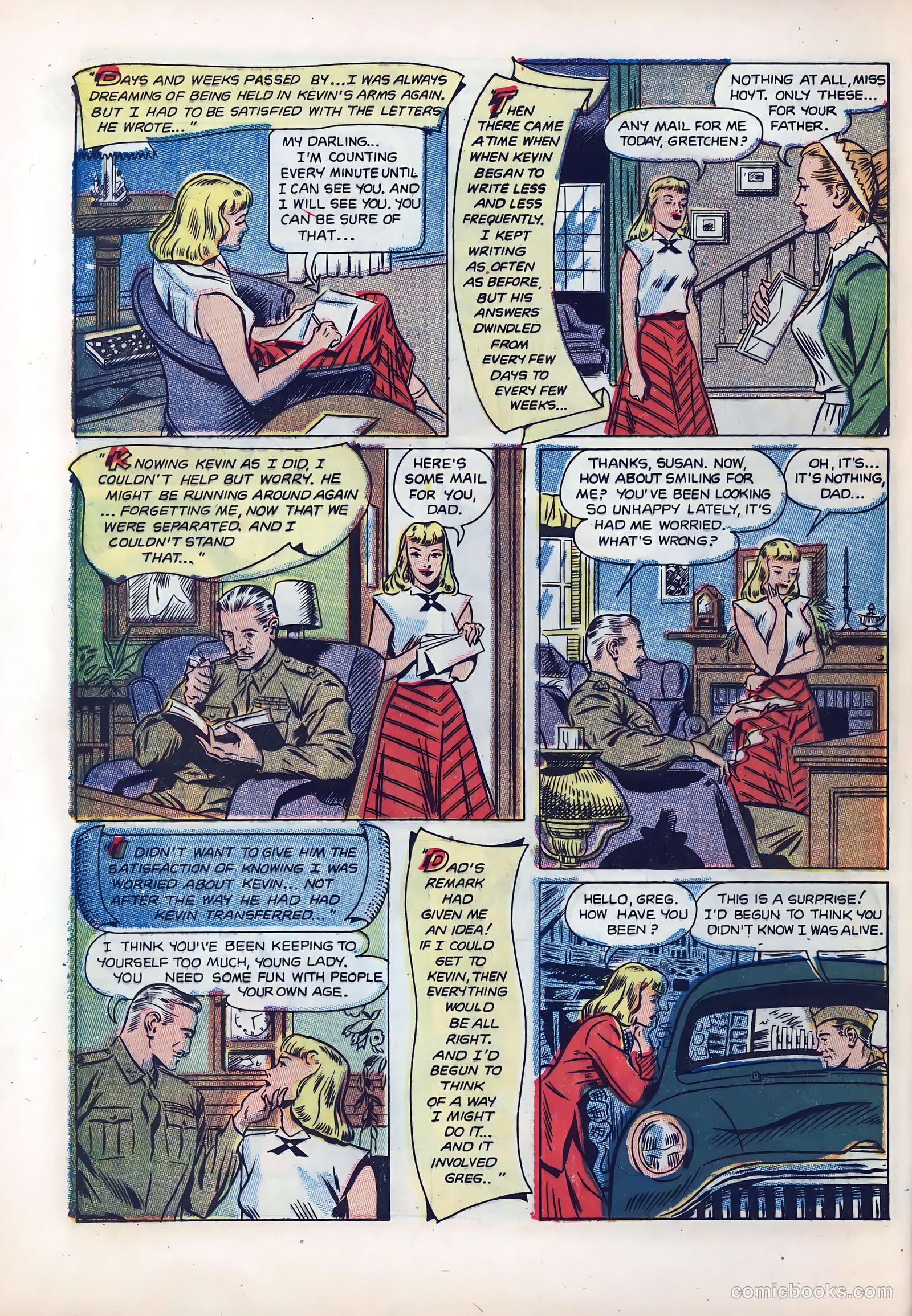 Wartime Romances #11 (1952) — page 16 of 36