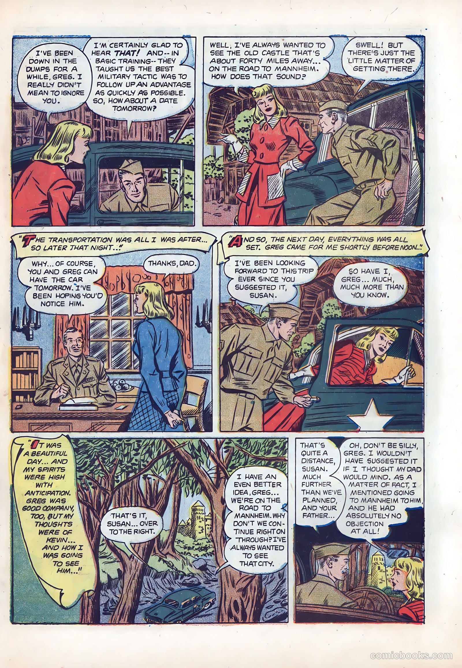 Wartime Romances #11 (1952) — page 17 of 36