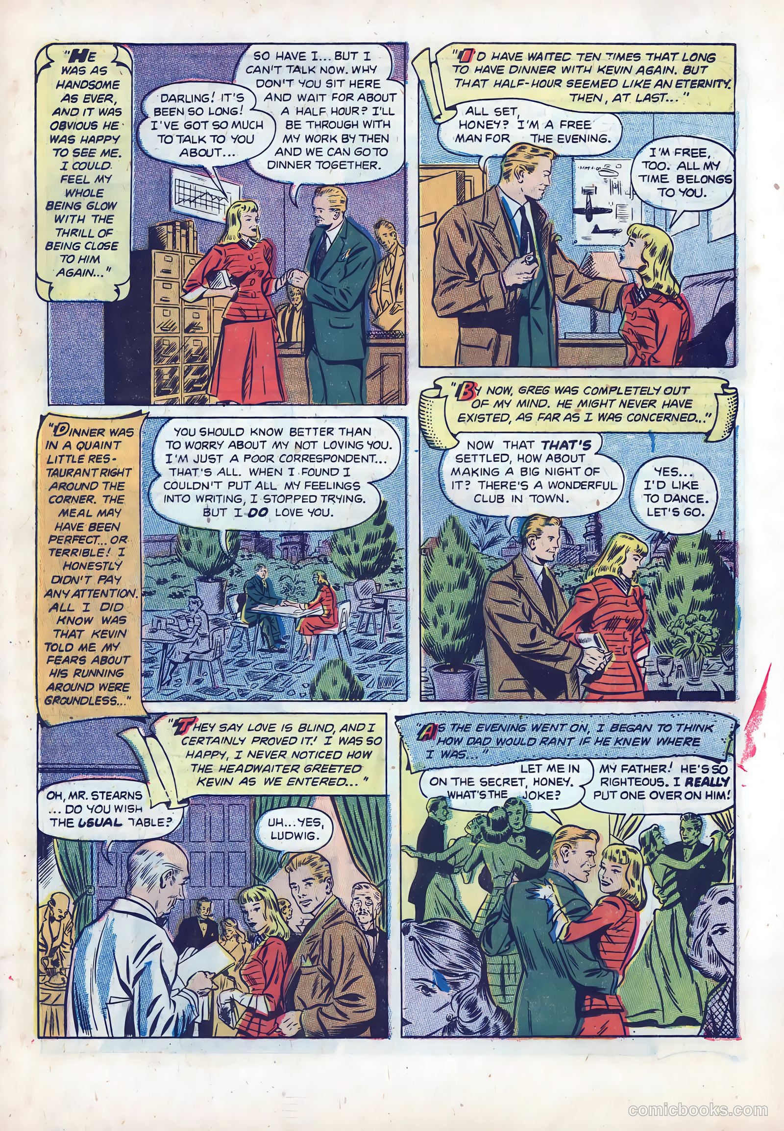 Wartime Romances #11 (1952) — page 19 of 36