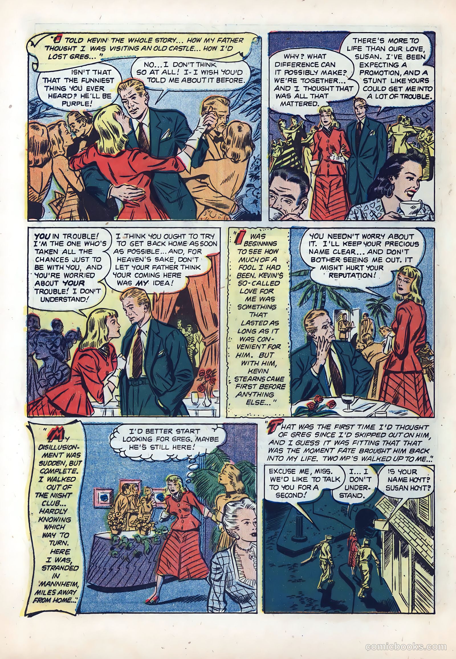 Wartime Romances #11 (1952) — page 20 of 36