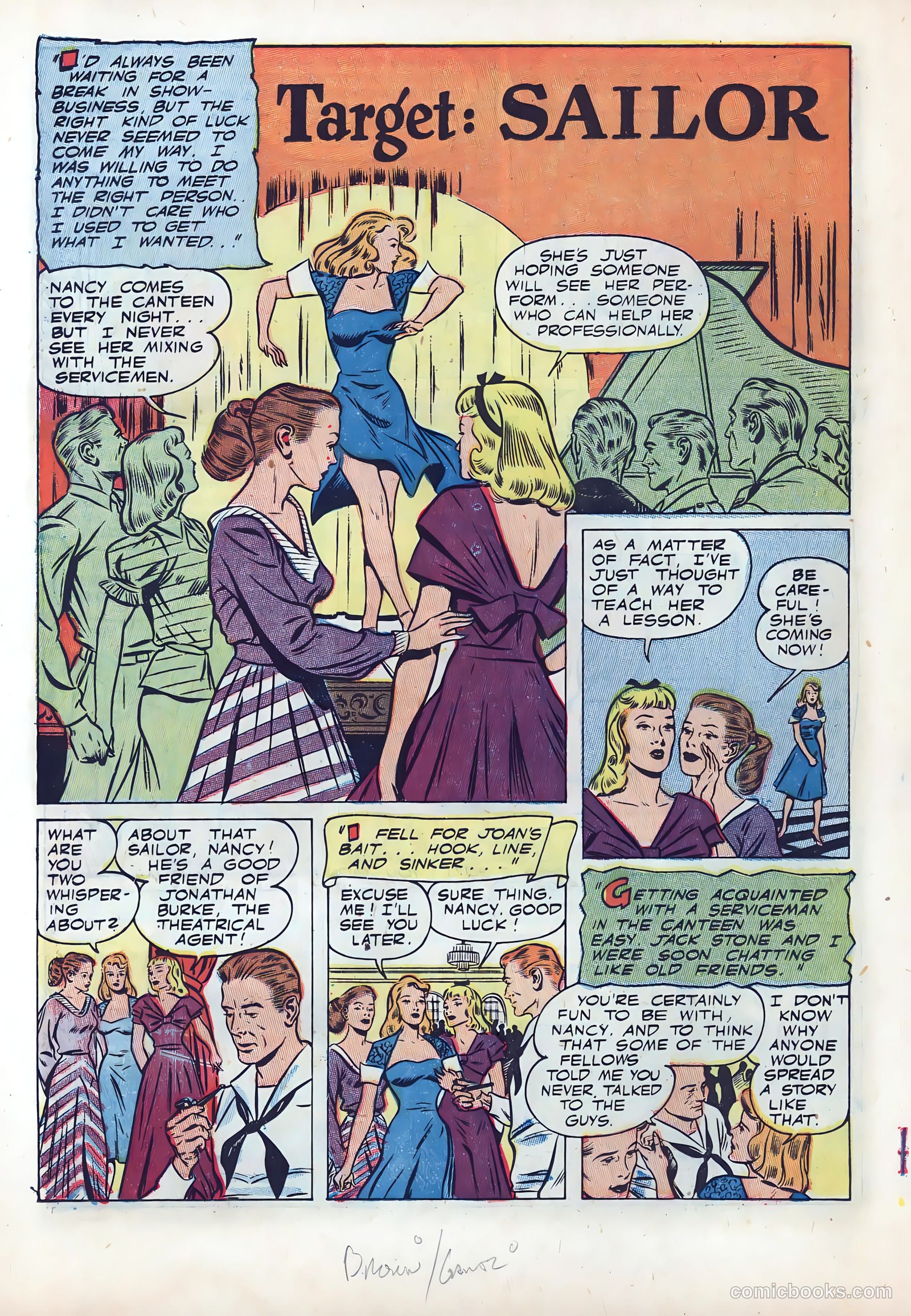 Wartime Romances #11 (1952) — page 22 of 36