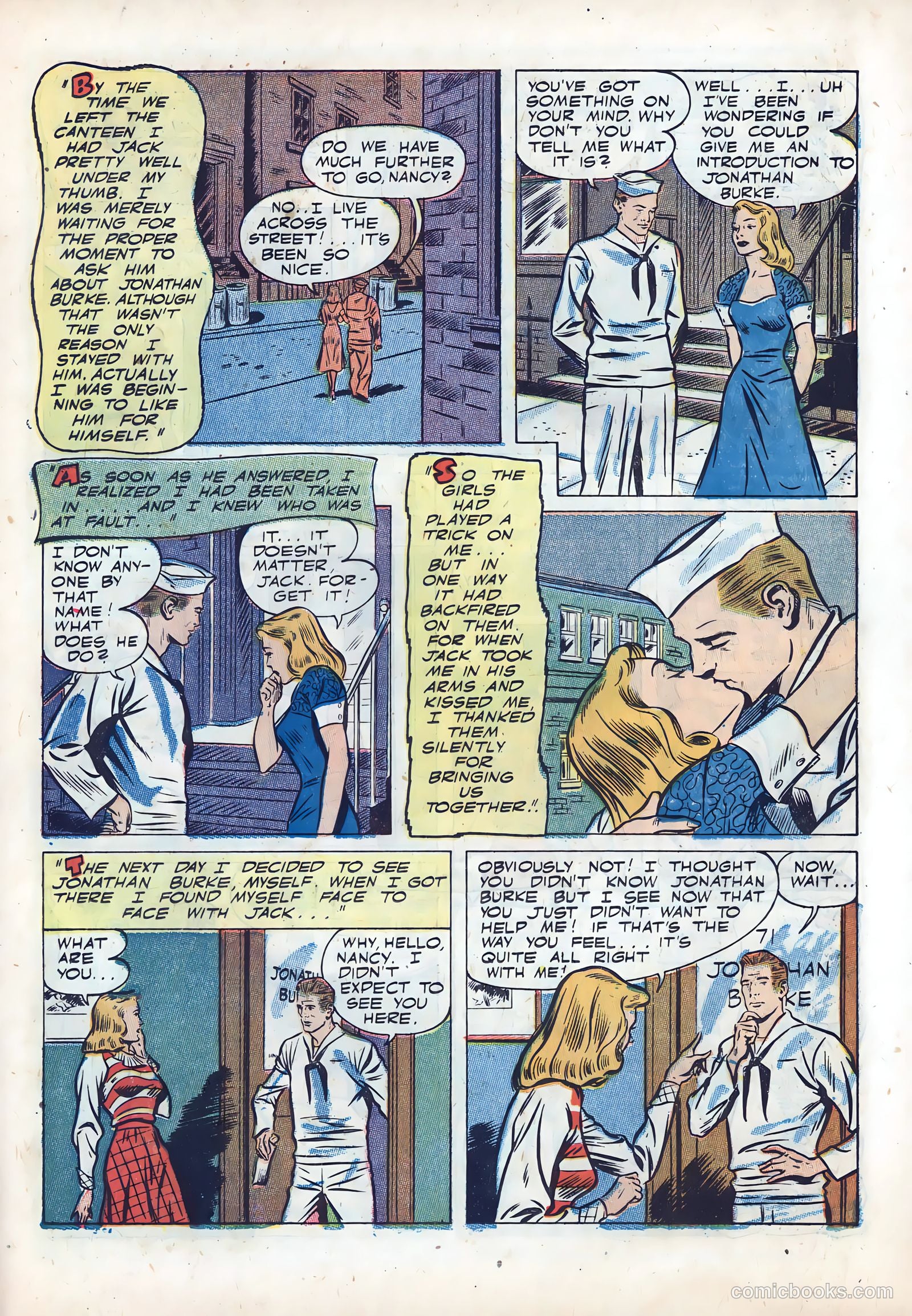 Wartime Romances #11 (1952) — page 23 of 36