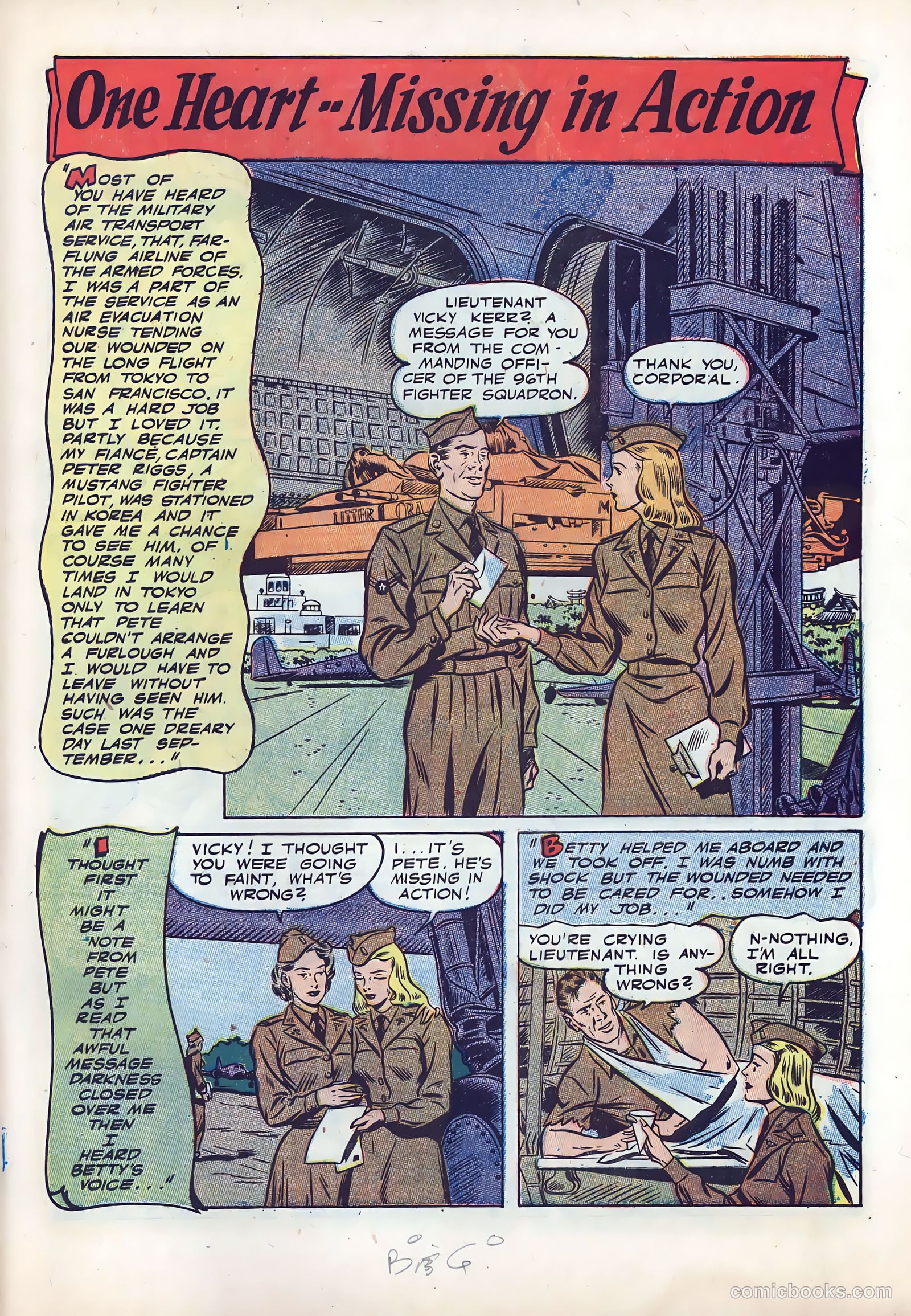 Wartime Romances #11 (1952) — page 29 of 36