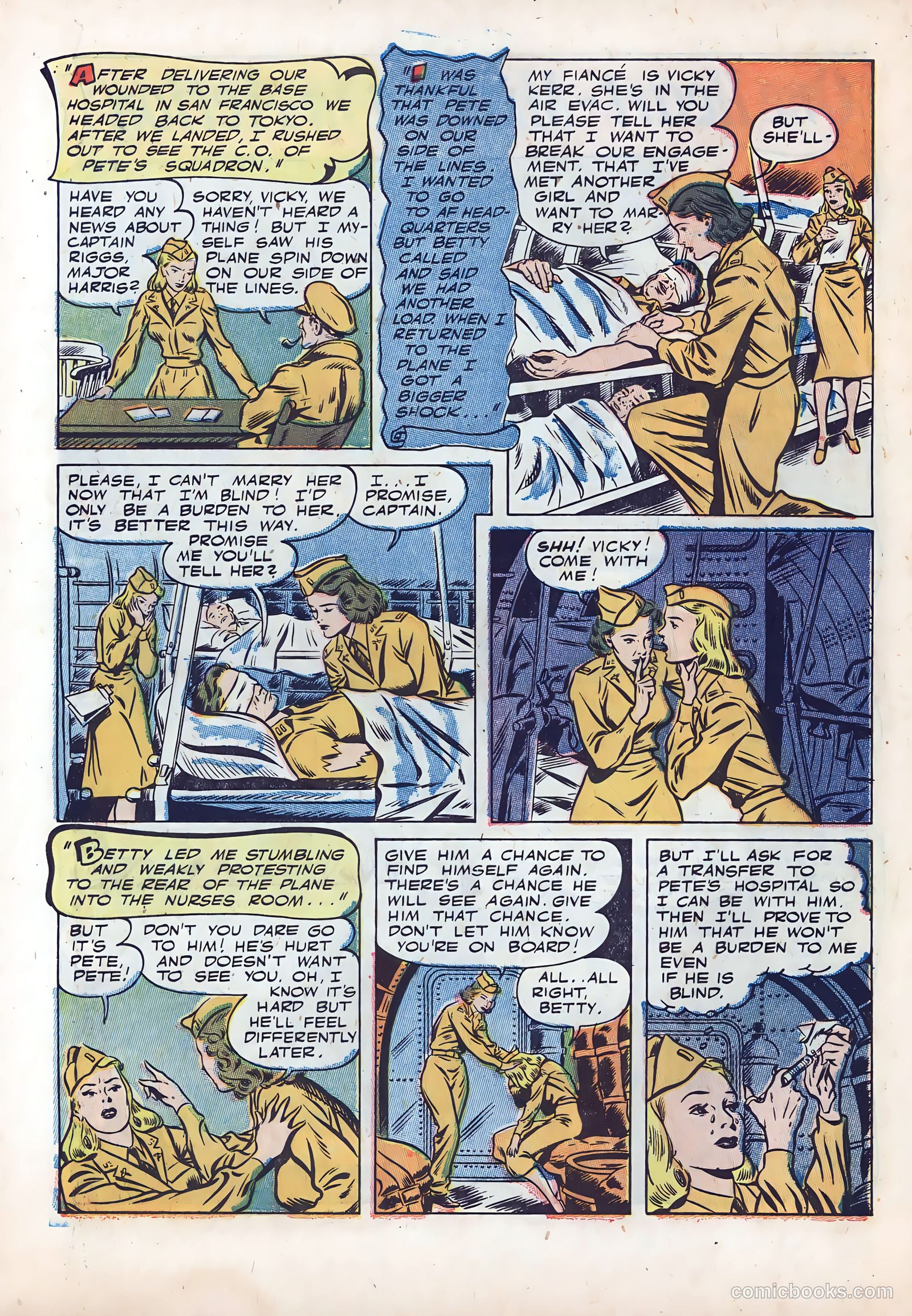 Wartime Romances #11 (1952) — page 30 of 36