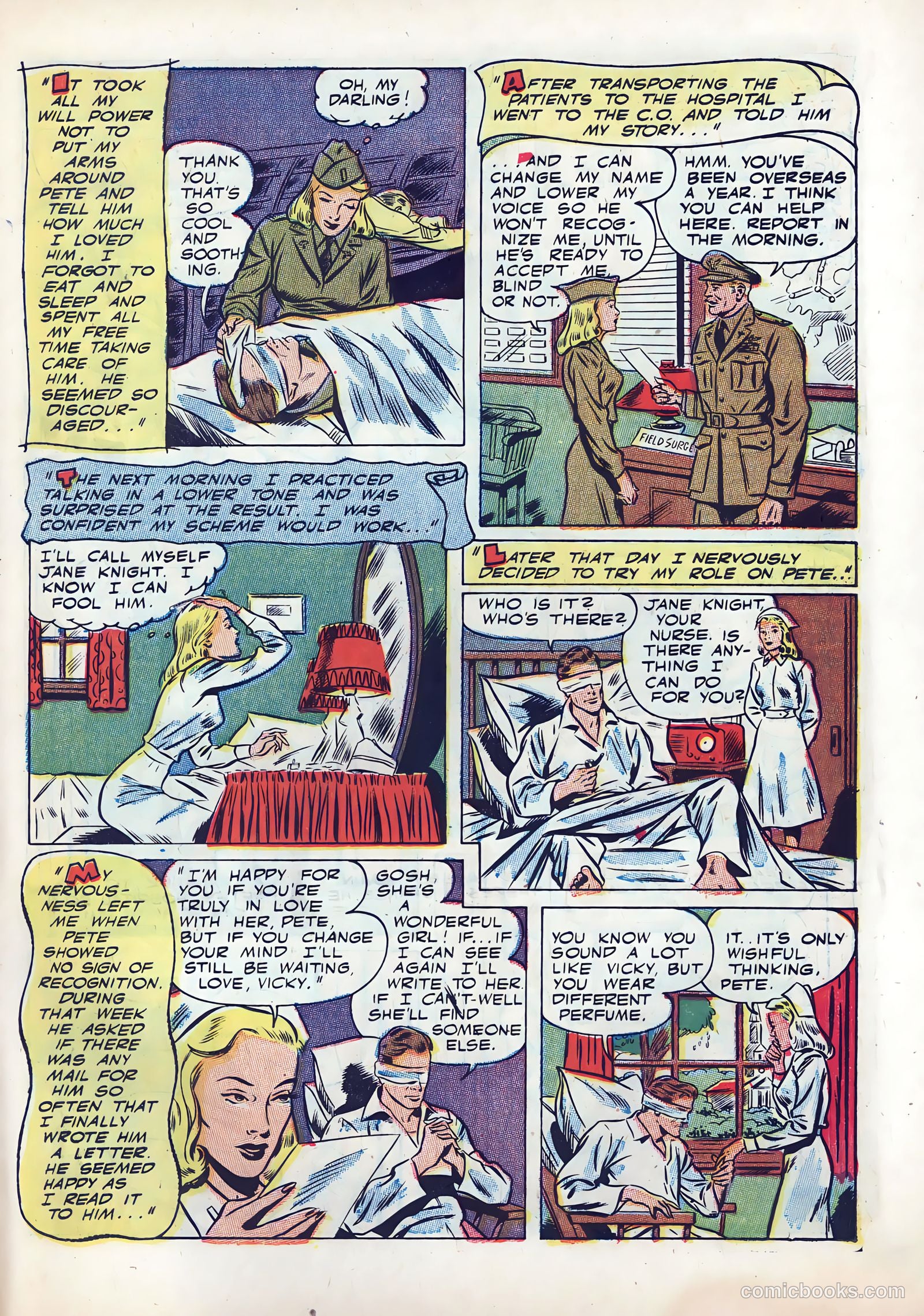 Wartime Romances #11 (1952) — page 31 of 36