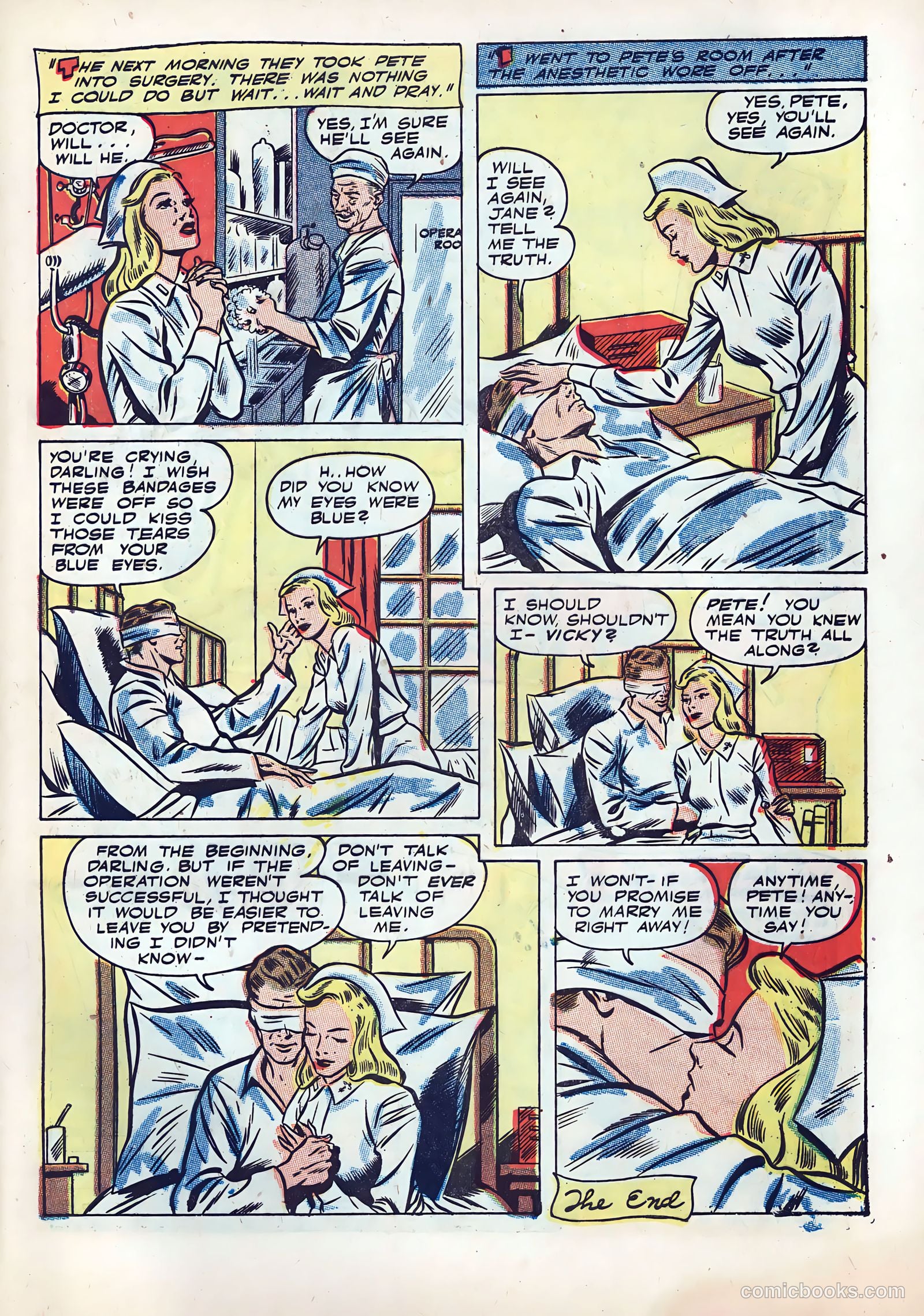 Wartime Romances #11 (1952) — page 33 of 36
