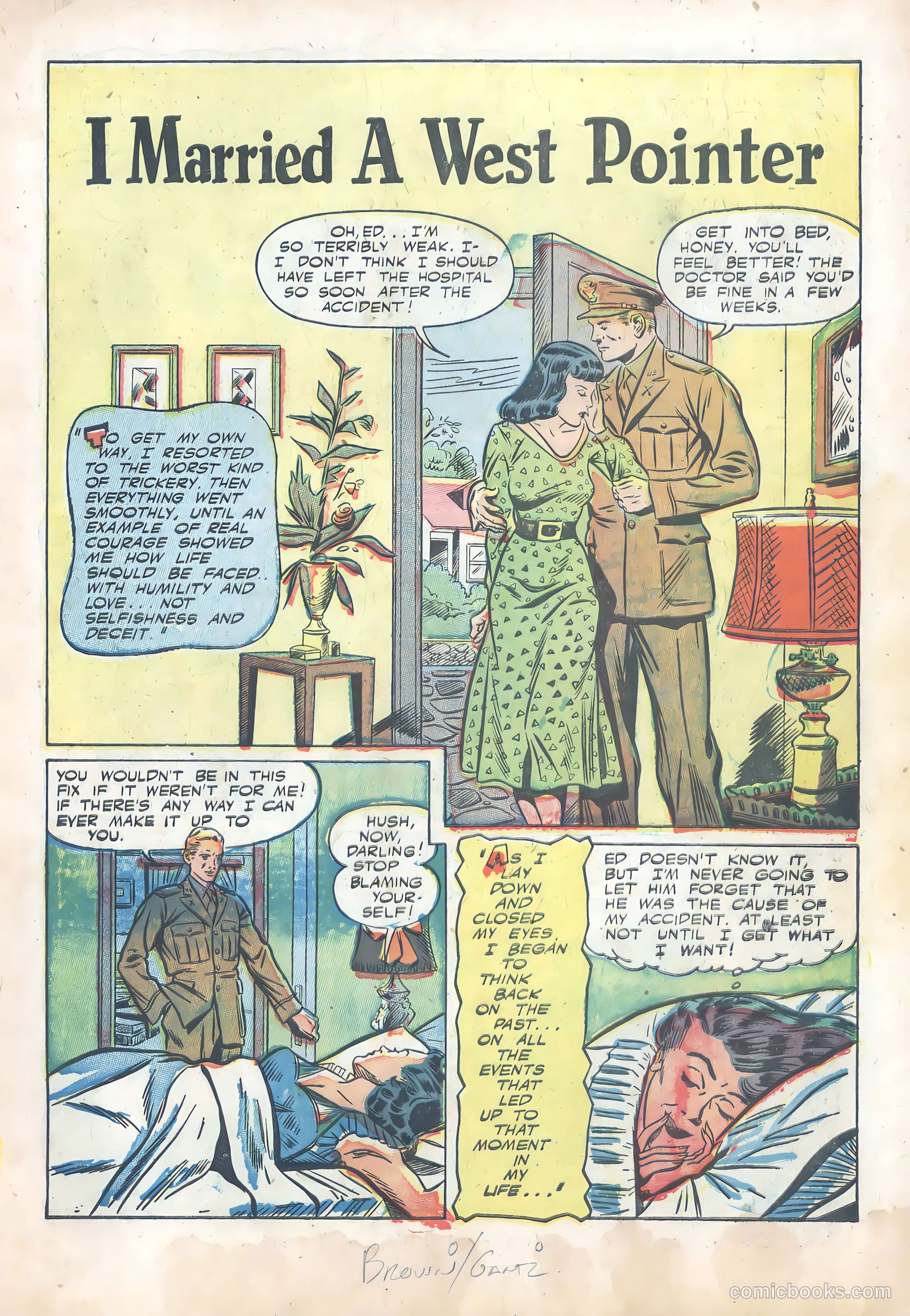 Wartime Romances #12 (1952) — page 3 of 36