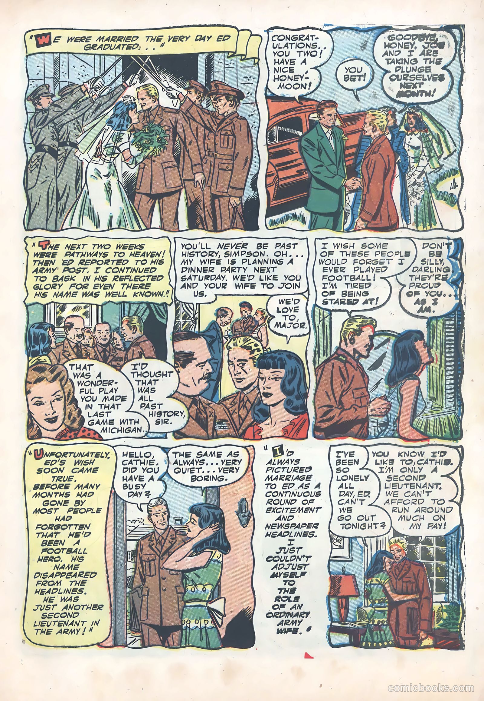Wartime Romances #12 (1952) — page 5 of 36