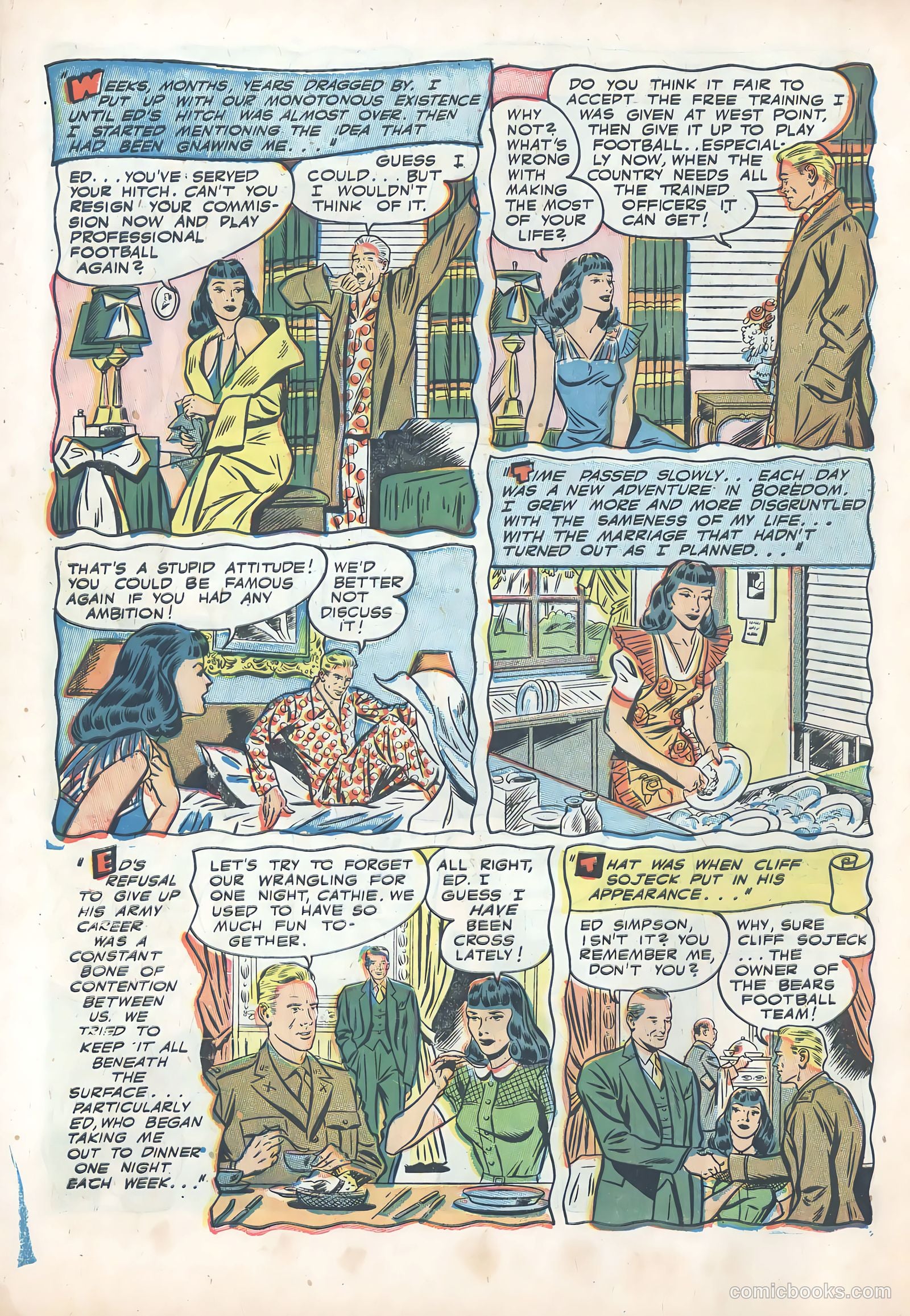 Wartime Romances #12 (1952) — page 6 of 36