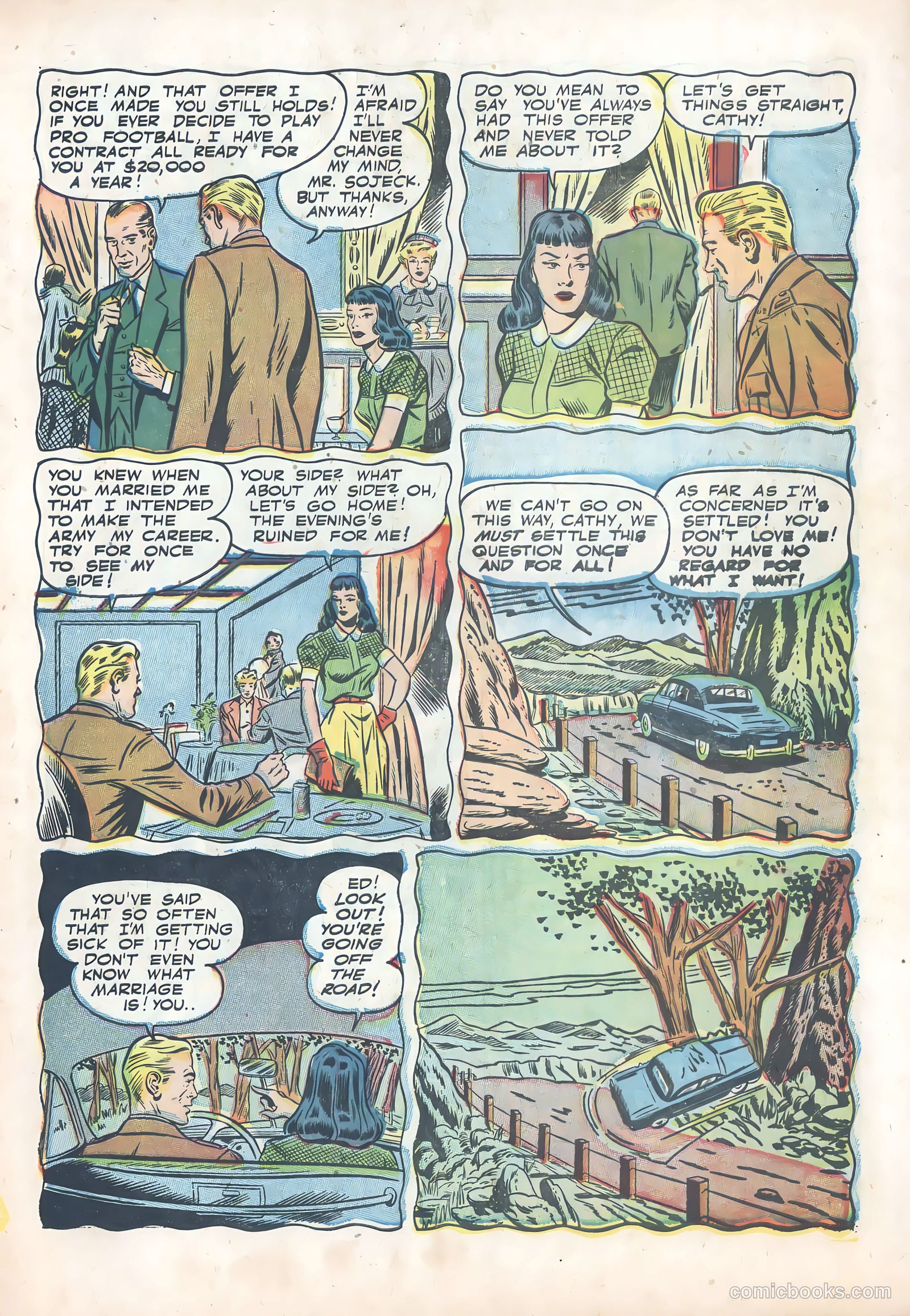 Wartime Romances #12 (1952) — page 7 of 36