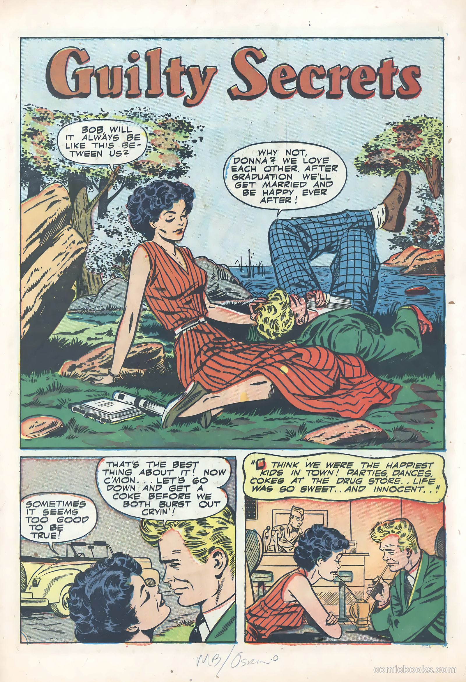 Wartime Romances #12 (1952) — page 13 of 36