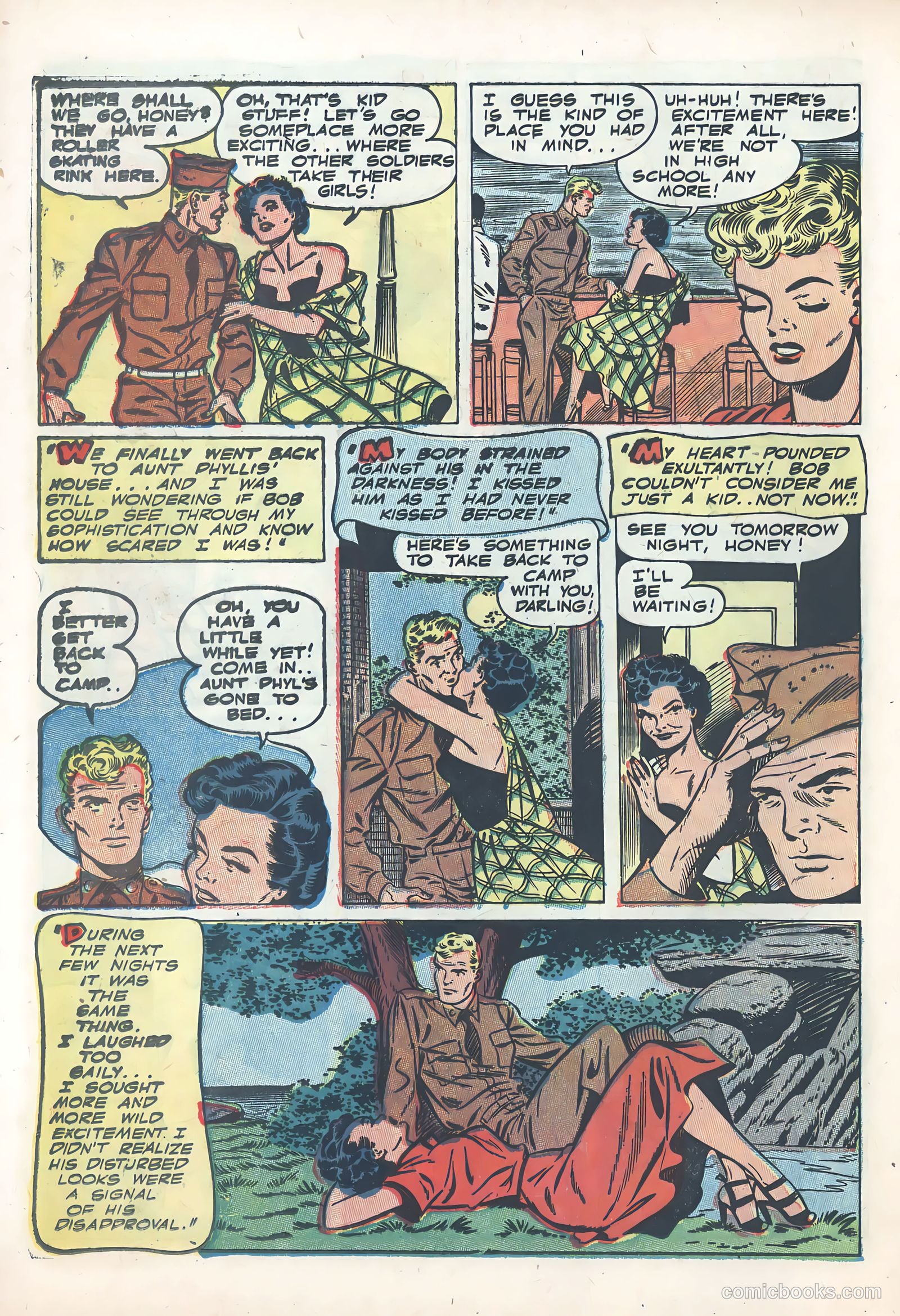 Wartime Romances #12 (1952) — page 16 of 36