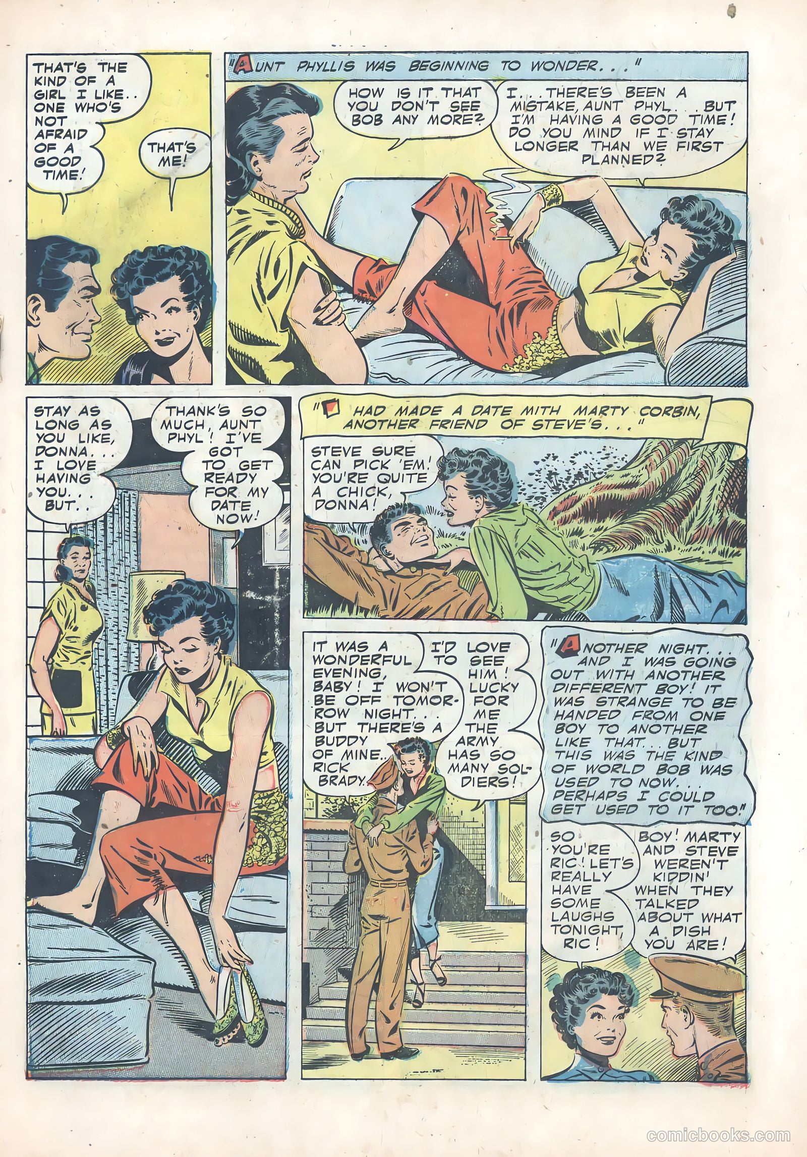 Wartime Romances #12 (1952) — page 19 of 36